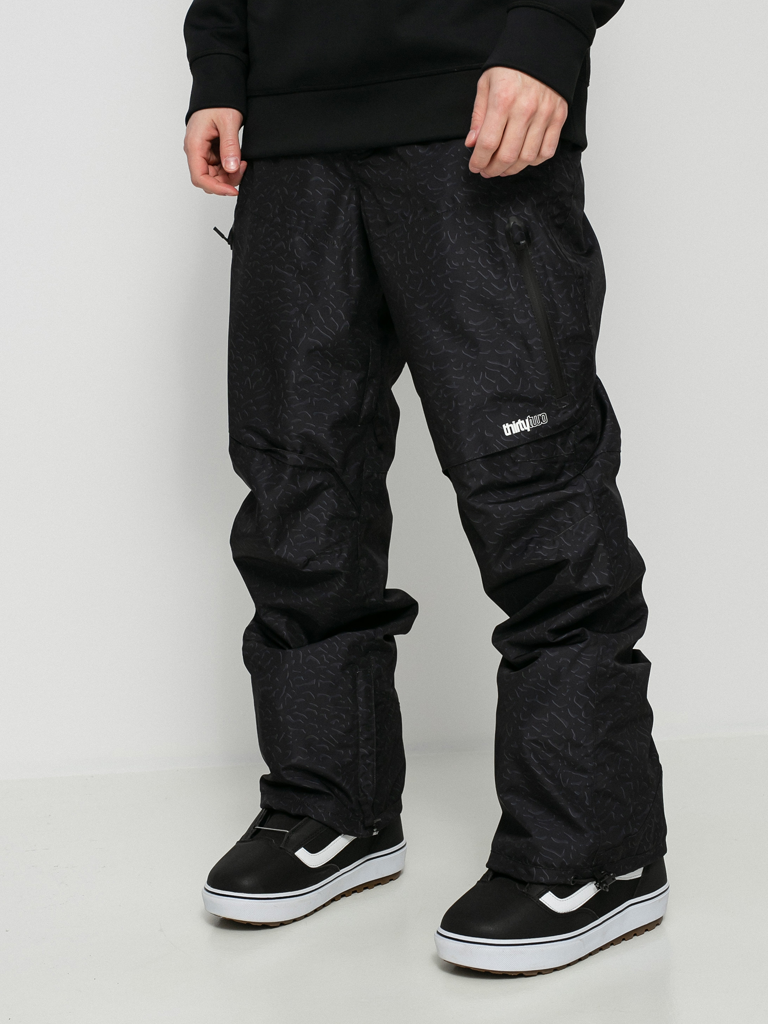 Męskie Spodnie snowboardowe ThirtyTwo Tm (black/print)