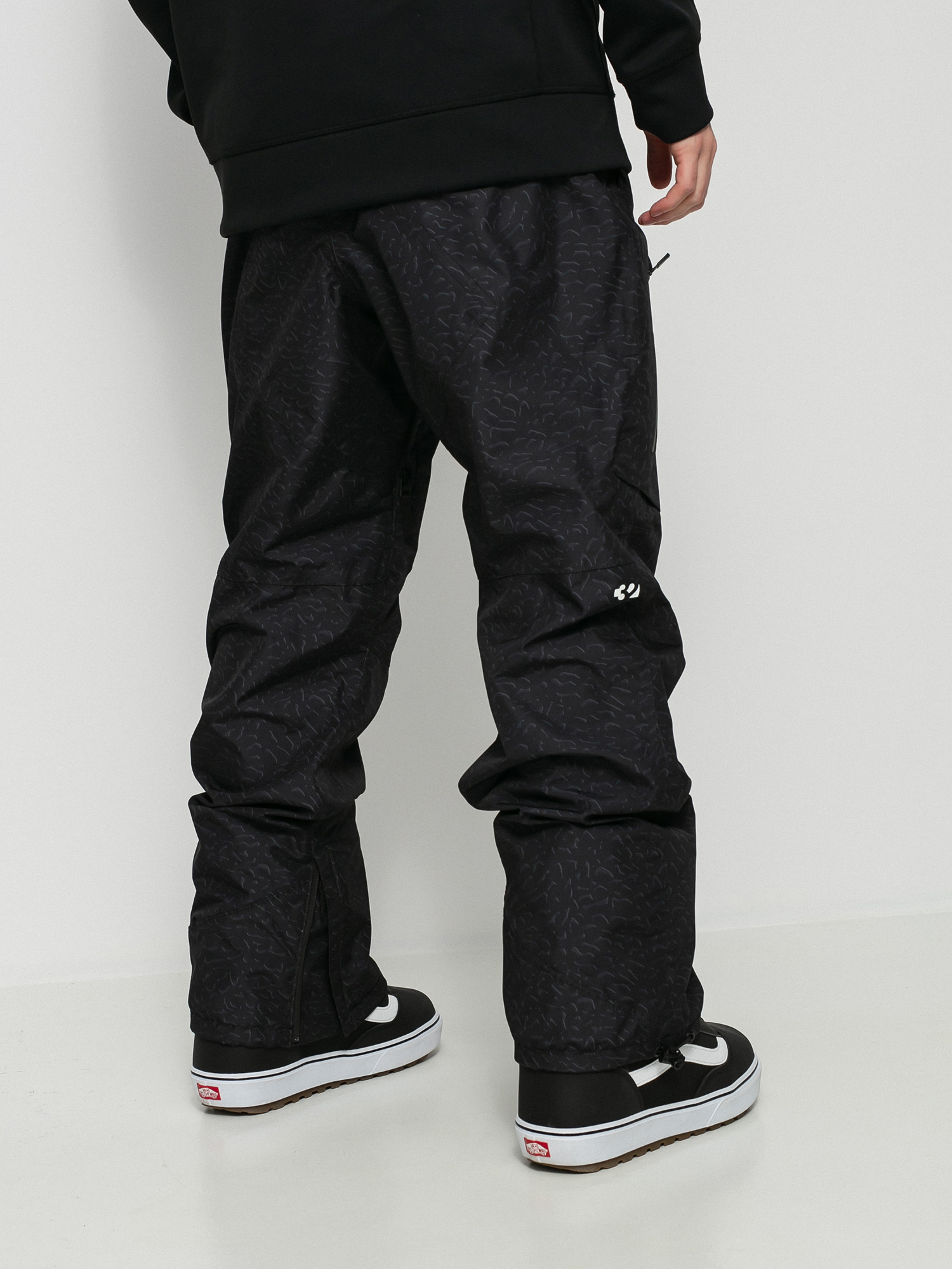 Męskie Spodnie snowboardowe ThirtyTwo Tm (black/print)