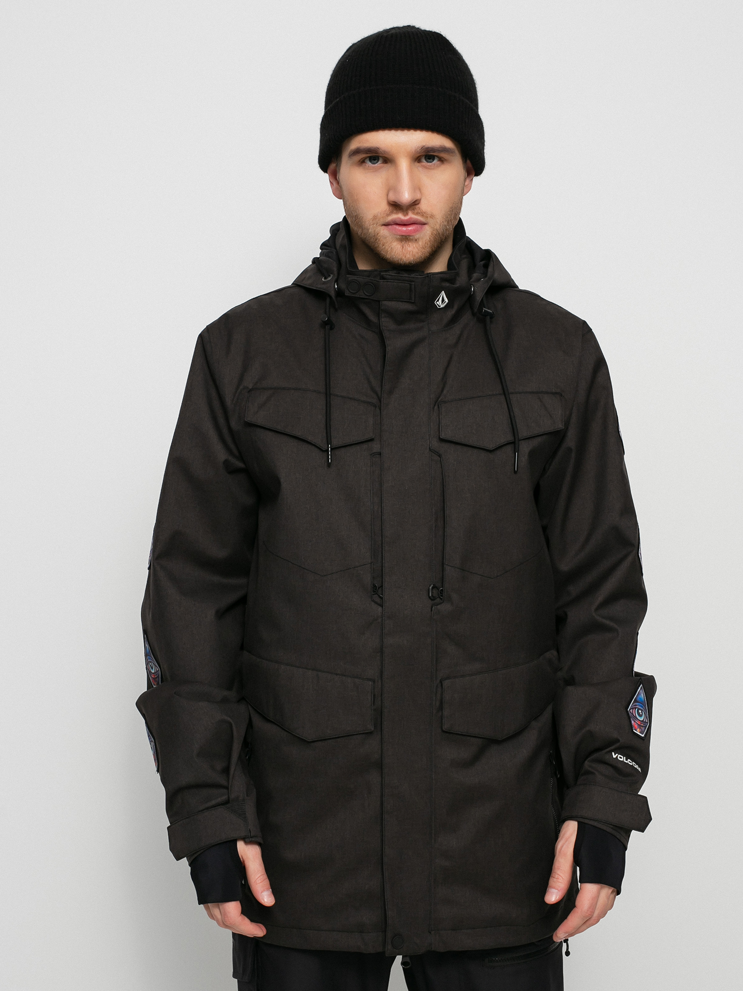 Męska Kurtka snowboardowa Volcom V.Co 19 (black)