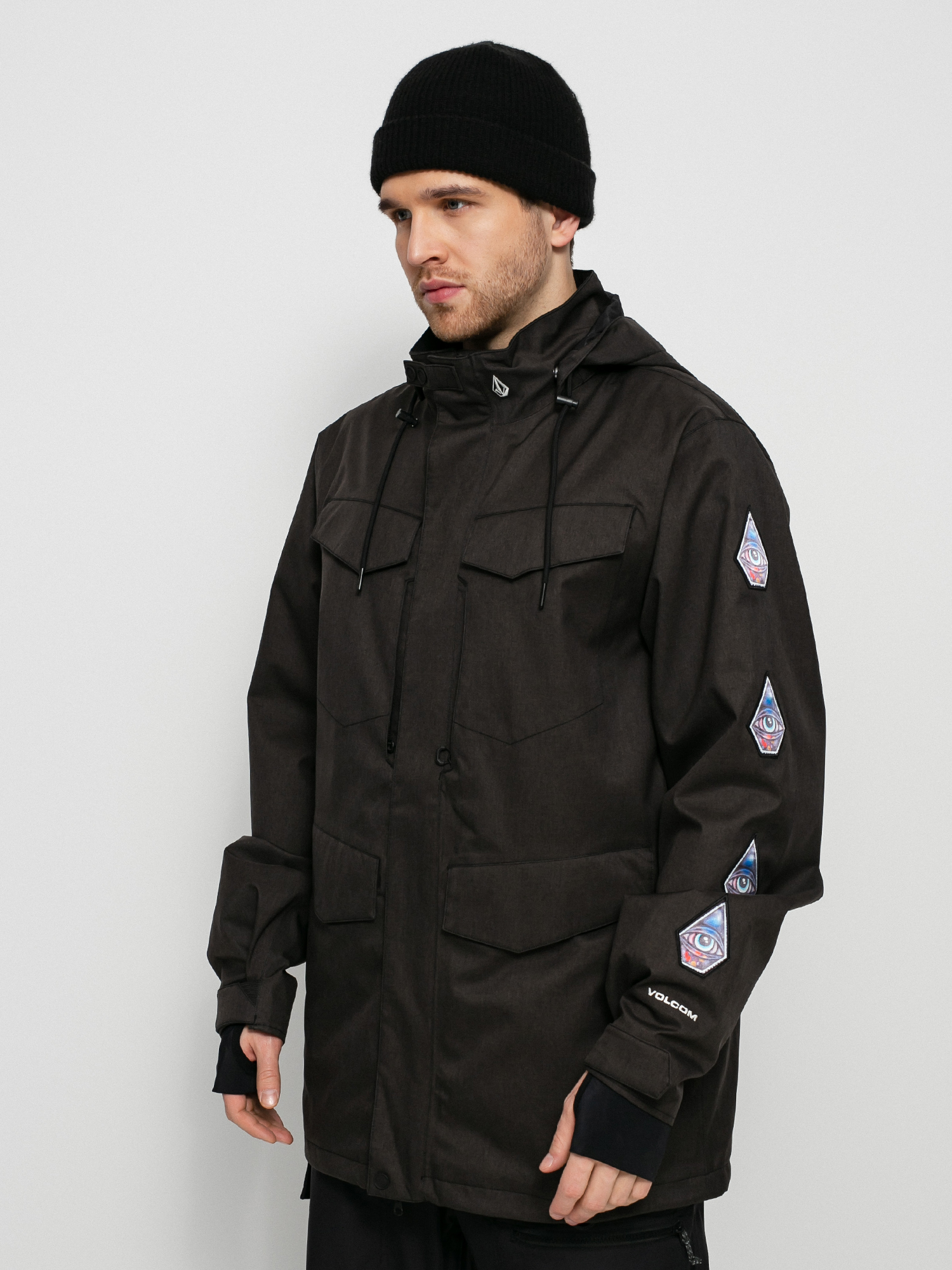 Męska Kurtka snowboardowa Volcom V.Co 19 (black)