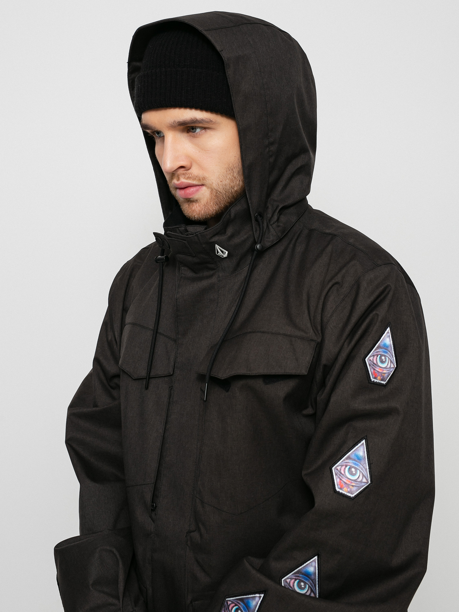 Męska Kurtka snowboardowa Volcom V.Co 19 (black)