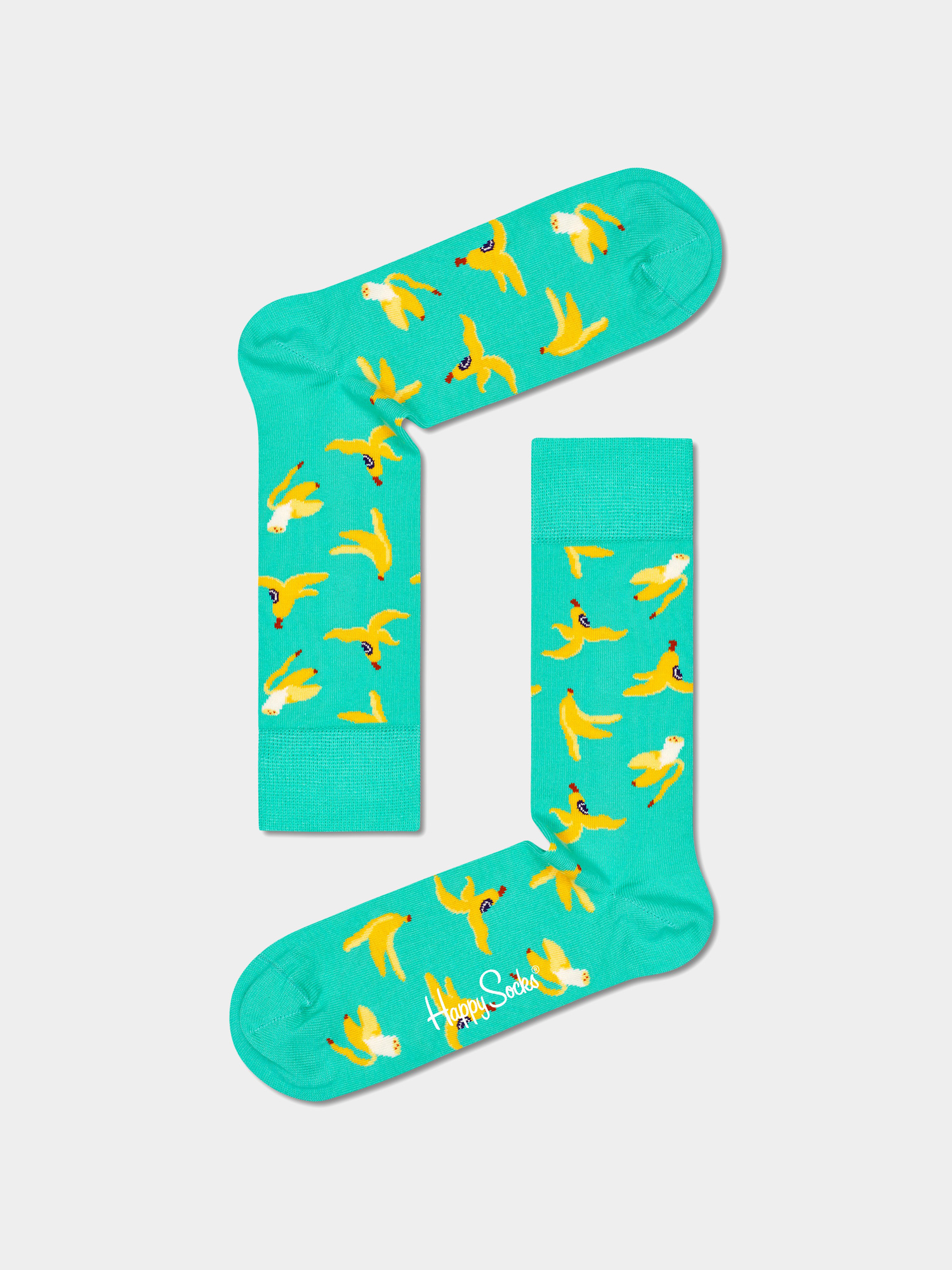 Skarpetki Happy Socks Banana Break (mint/yellow)