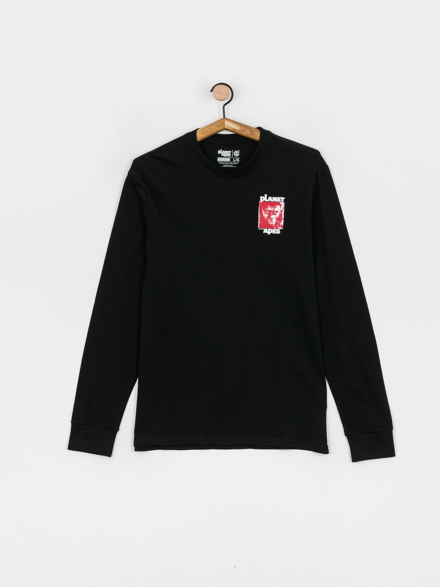 Longsleeve Element Pota Dominion (flint black)