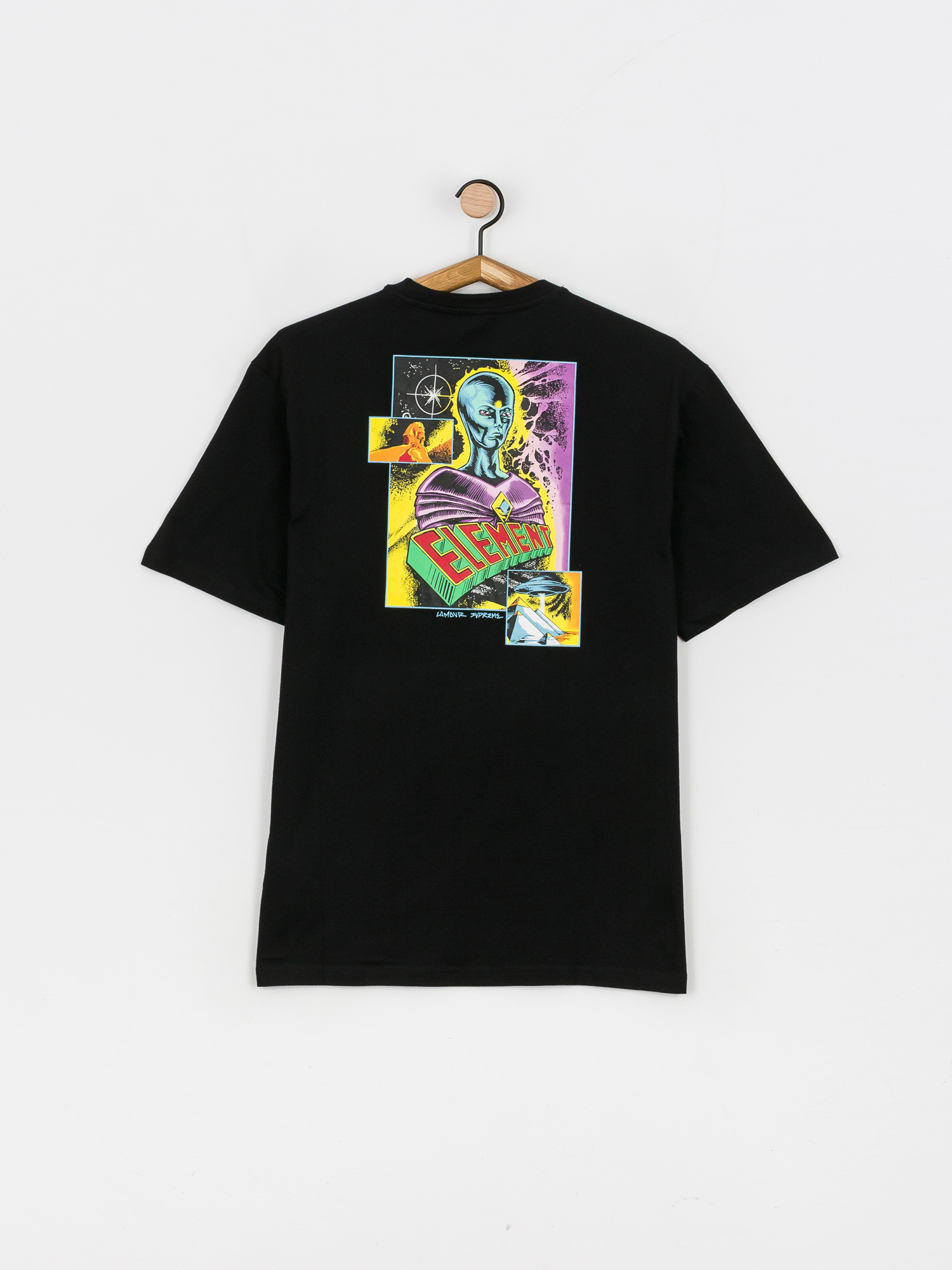 T-shirt Element Escape Mind (flint black)