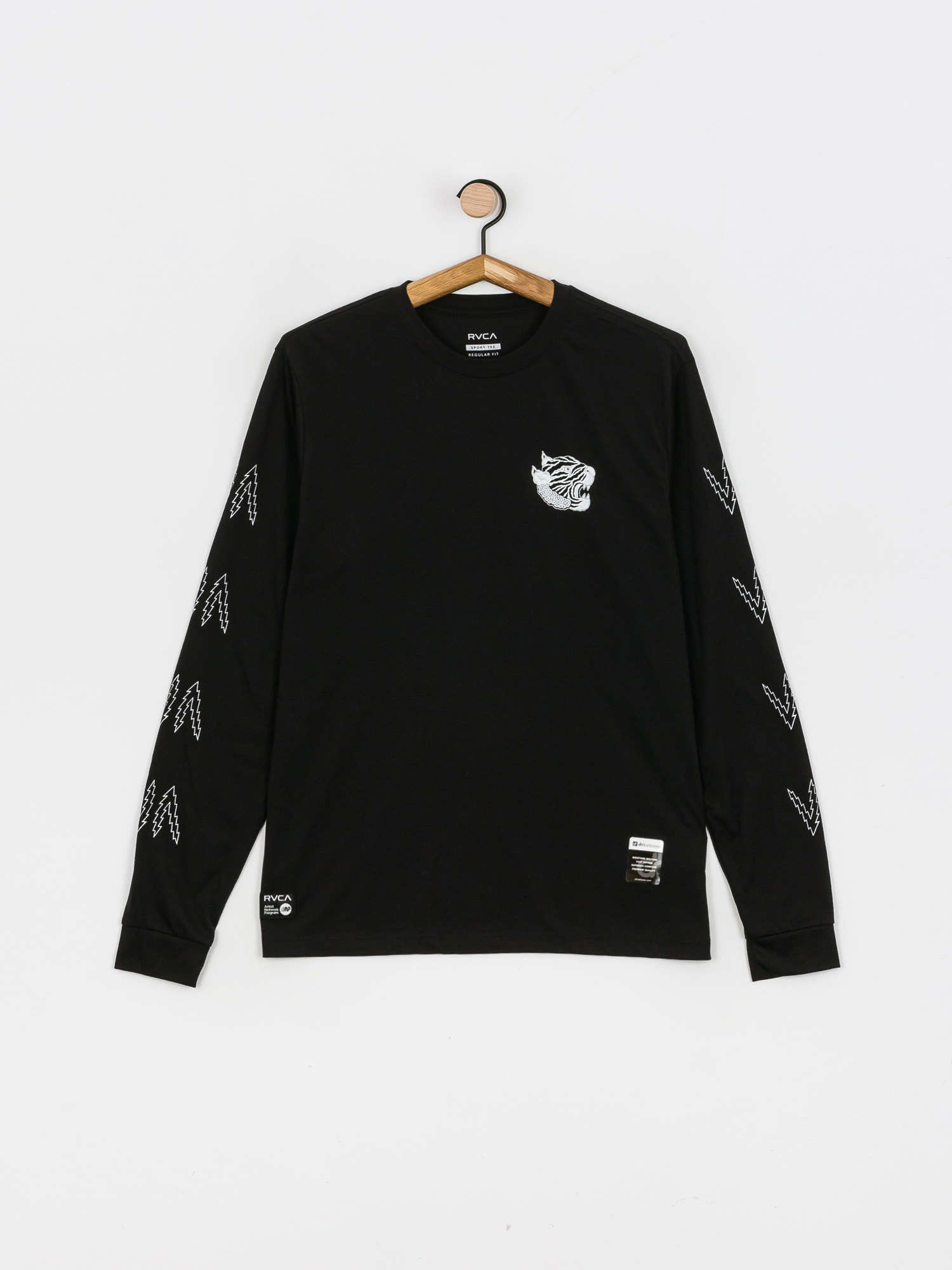 Longsleeve RVCA Leines Banner (black)