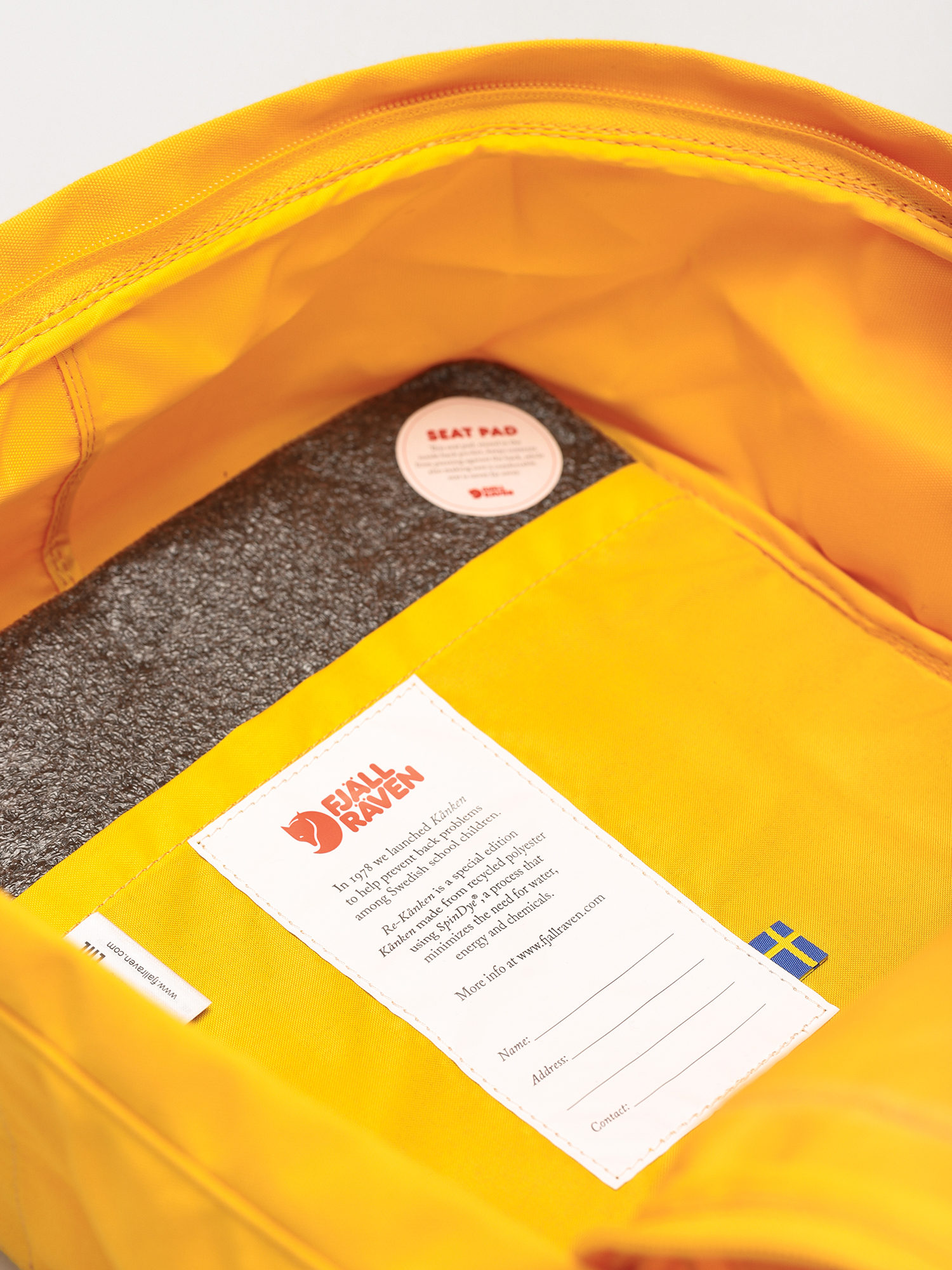 Plecak Fjallraven Re Kanken (sunflower yellow)