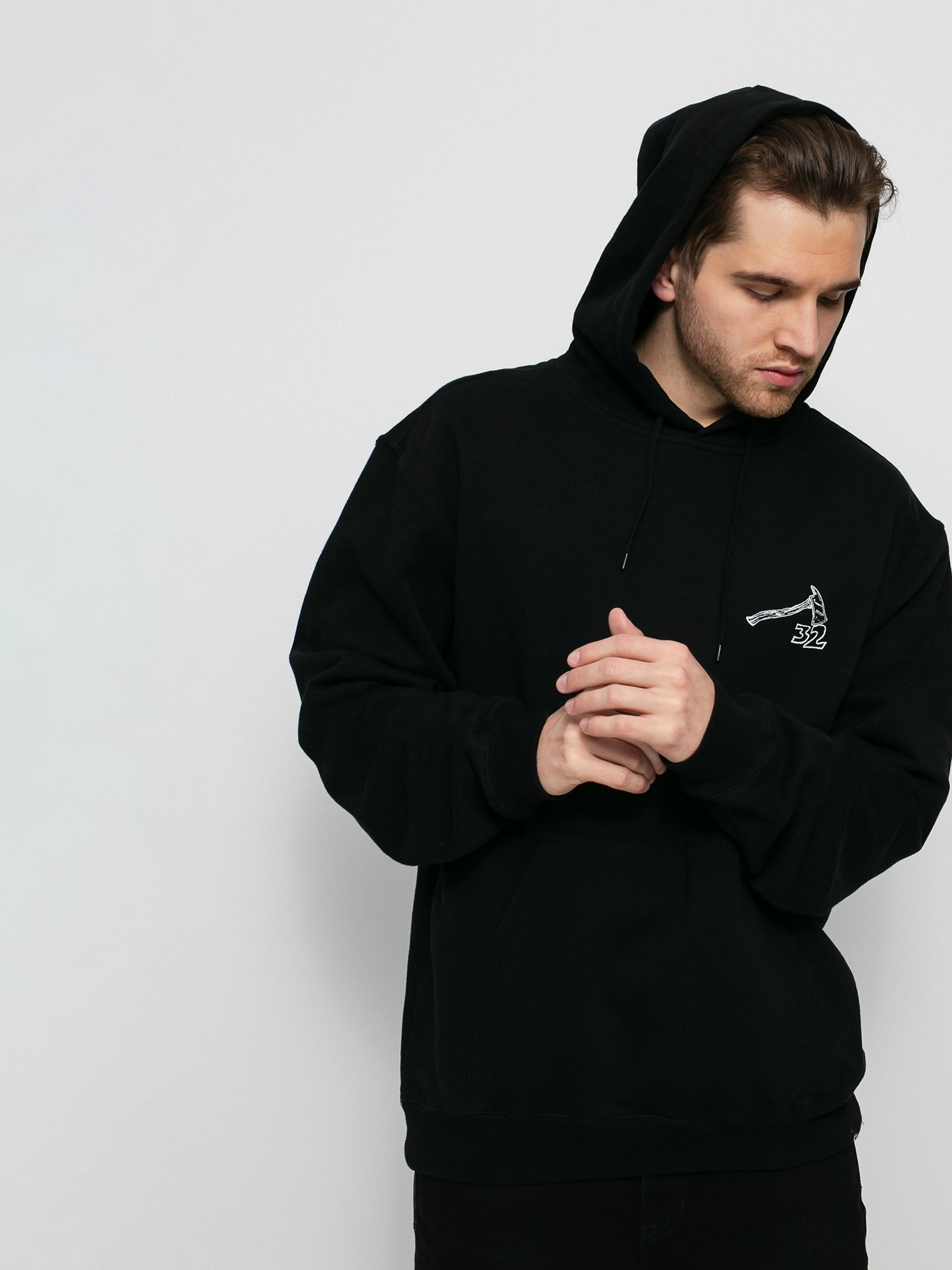 Bluza z kapturem ThirtyTwo Hood Rats Doorway HD (black)