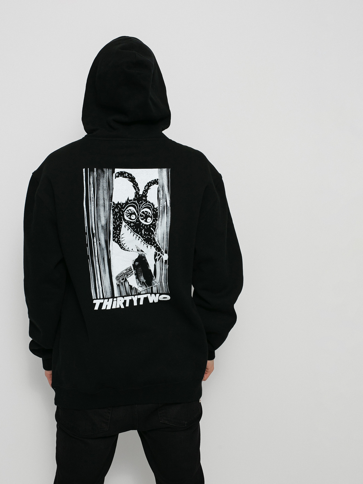 Bluza z kapturem ThirtyTwo Hood Rats Doorway HD (black)
