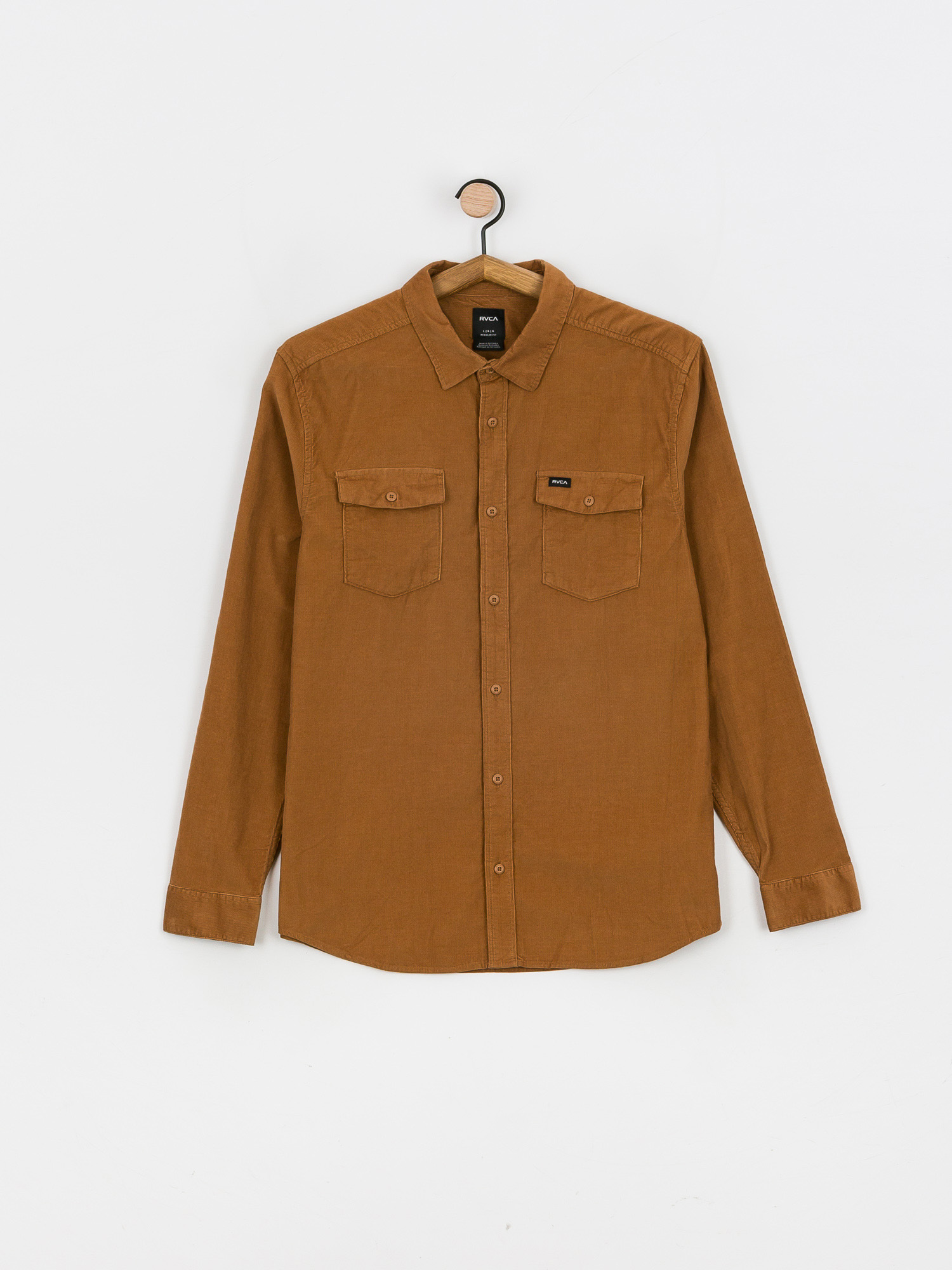 Koszula RVCA Freeman Cord Ls (camel)