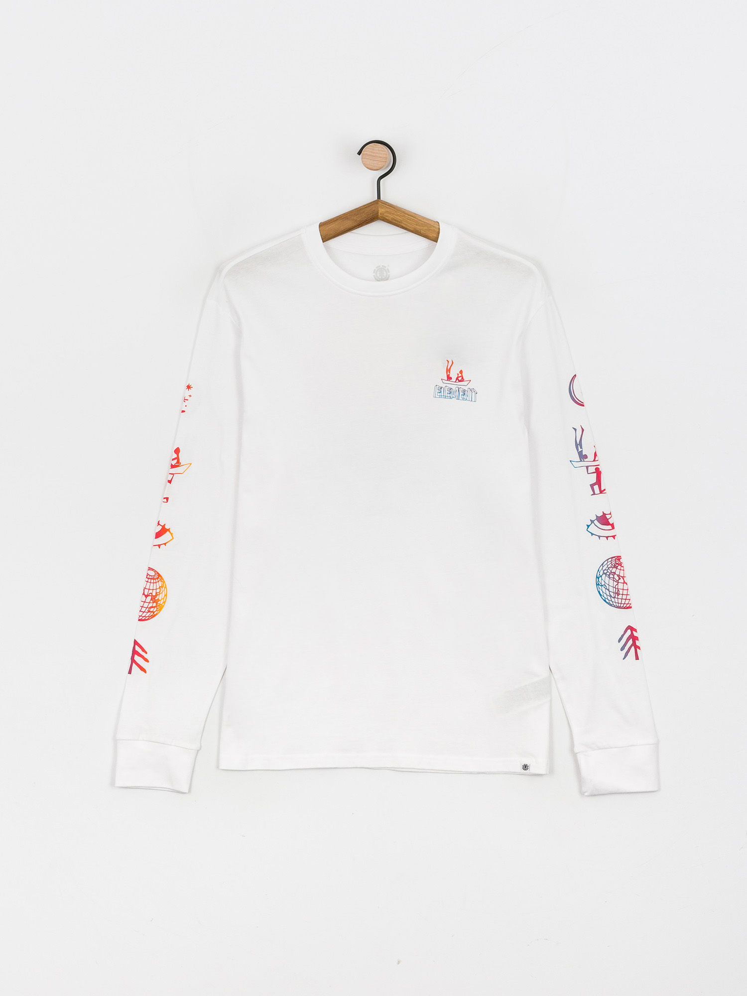 Longsleeve Element Cabeza (optic white)