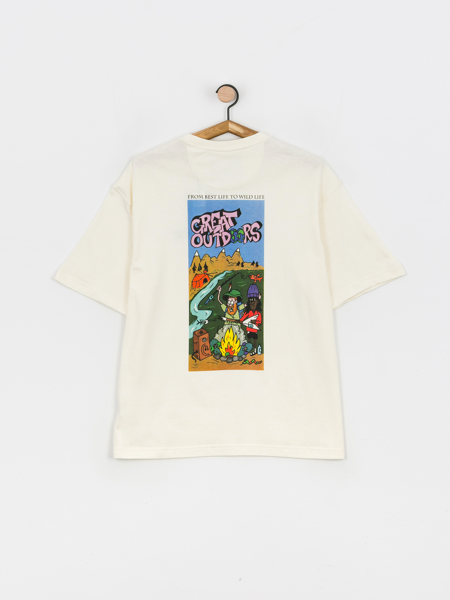 T-shirt Element Great Outdoor (off white)