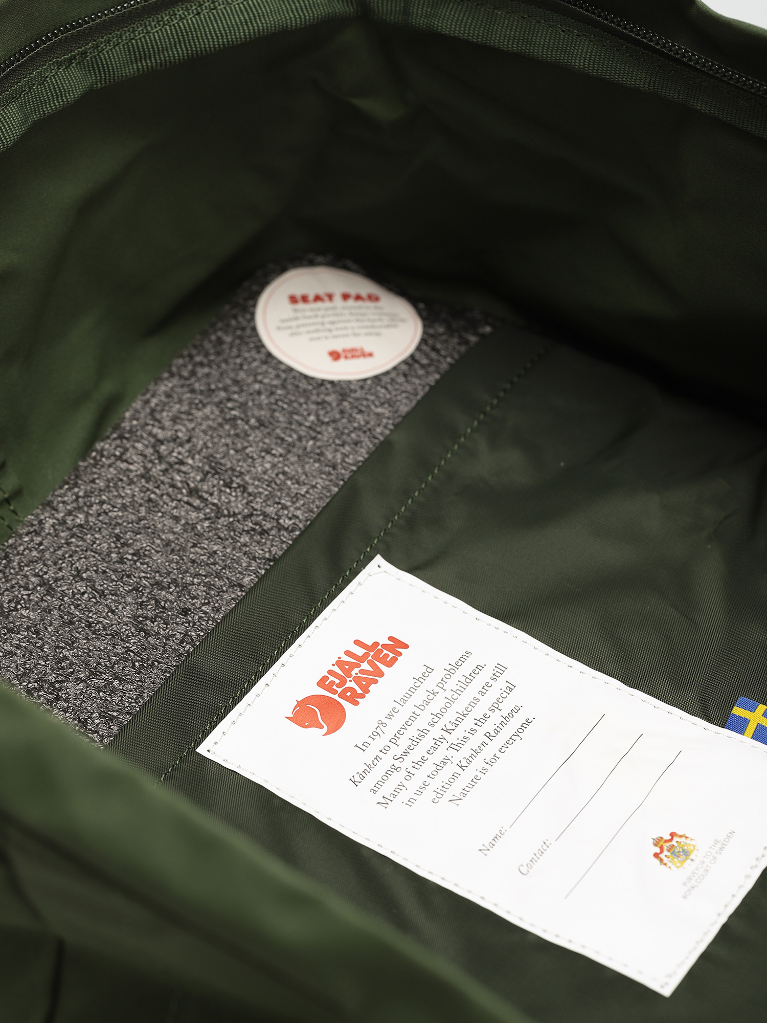 Plecak Fjallraven Kanken Rainbow (spruce green/rainbow pattern)