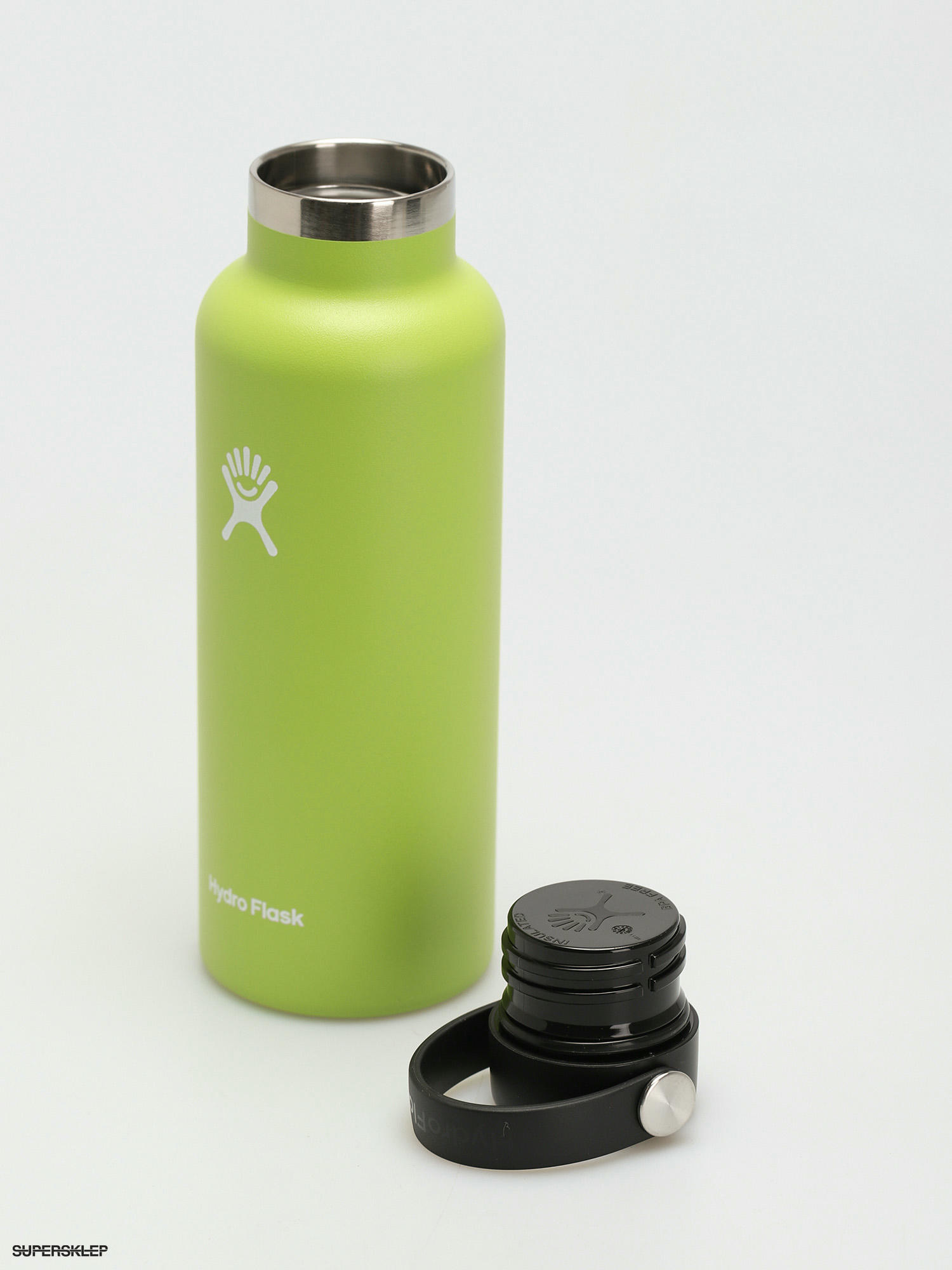 Hydro Flask Standard Mouth Water Bottle with Flex Cap Seagrass