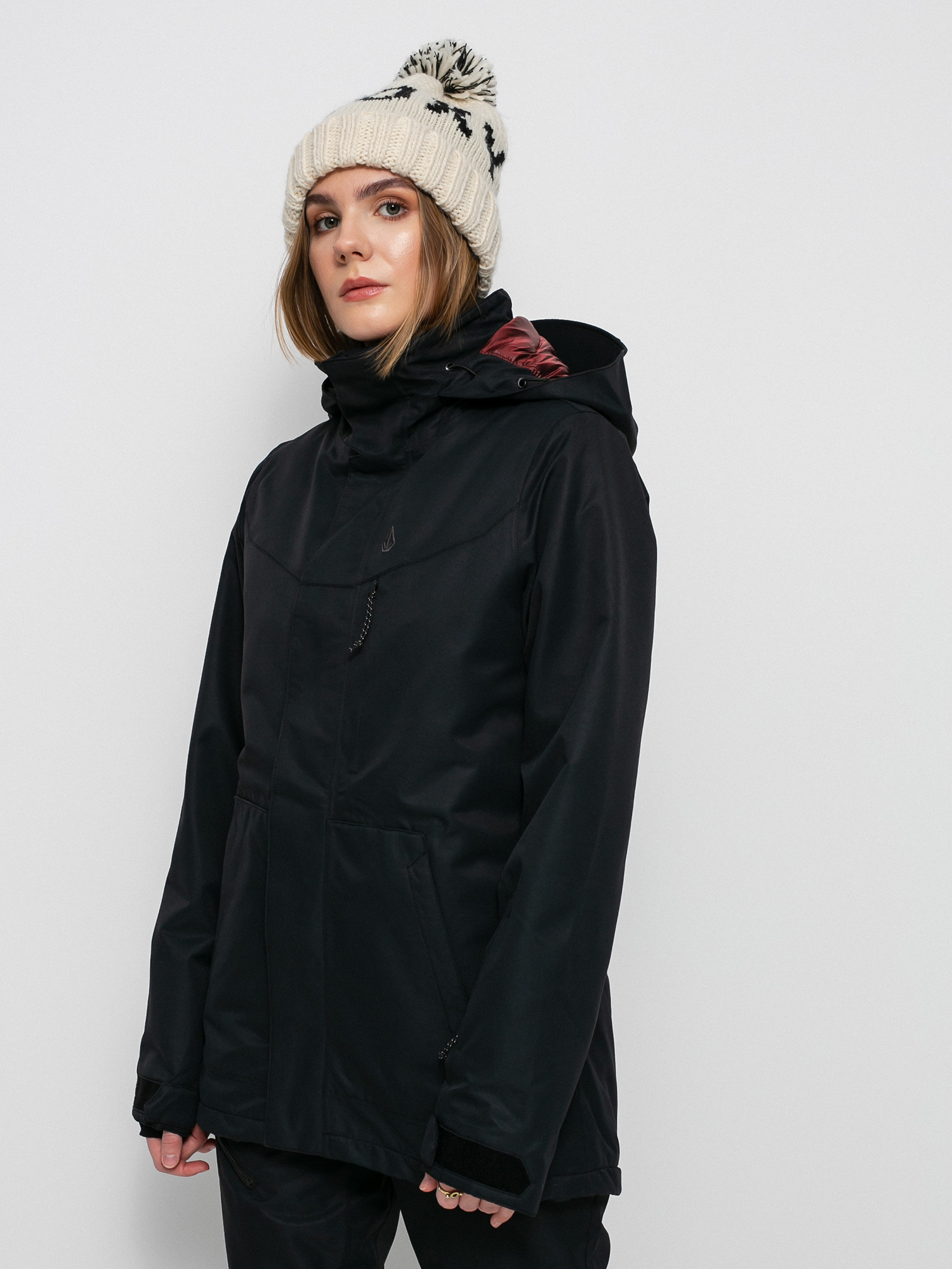 Damska Kurtka snowboardowa Volcom Pine 2L Tds Inf (black)