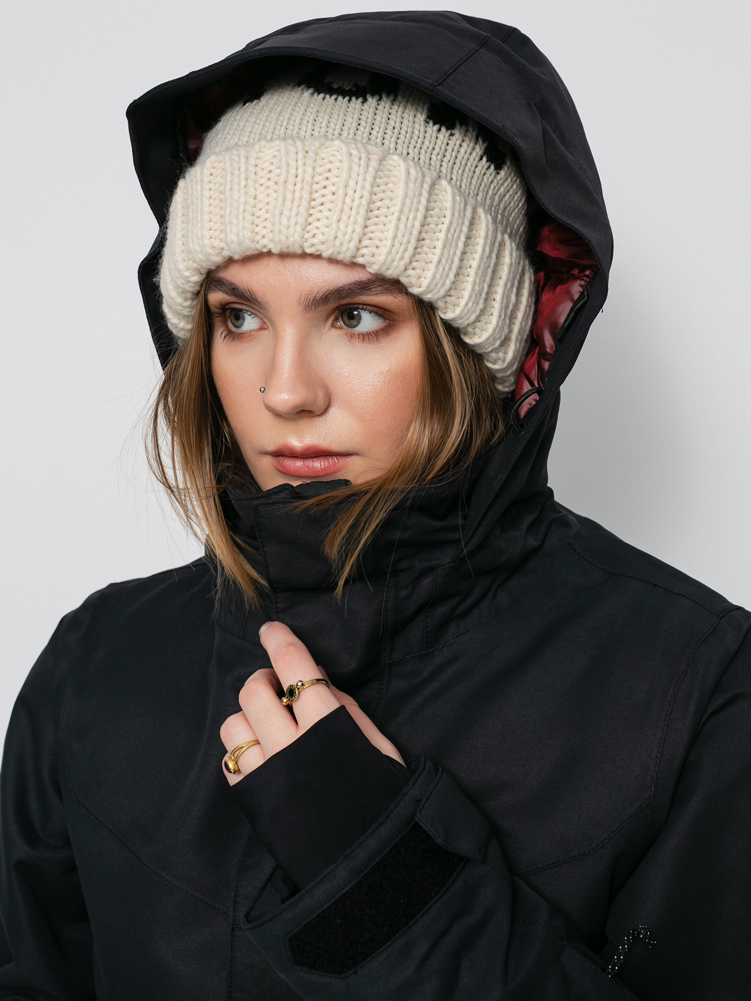 Damska Kurtka snowboardowa Volcom Pine 2L Tds Inf (black)
