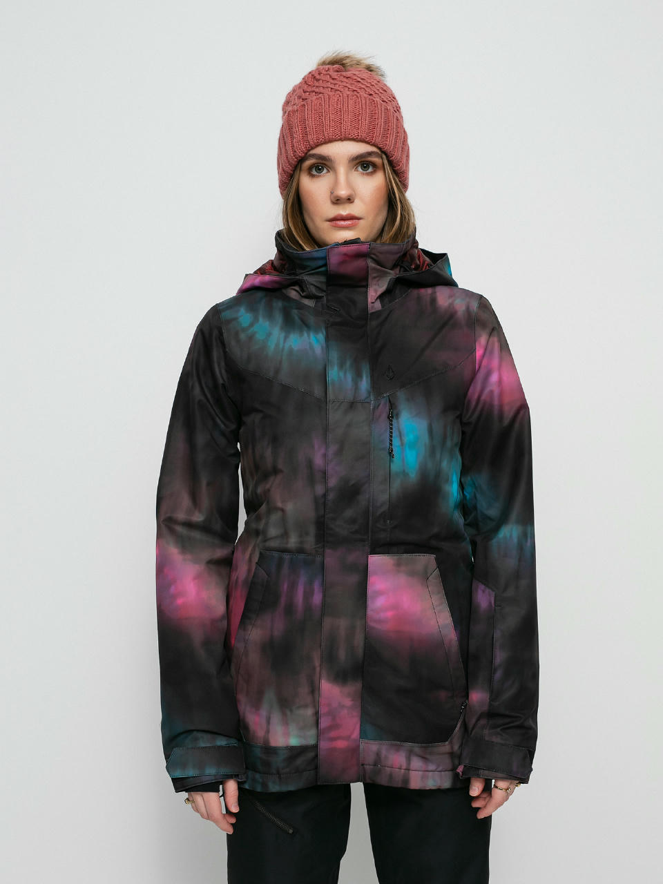 Damska Kurtka snowboardowa Volcom Pine 2L Tds Inf (blue tie dye)