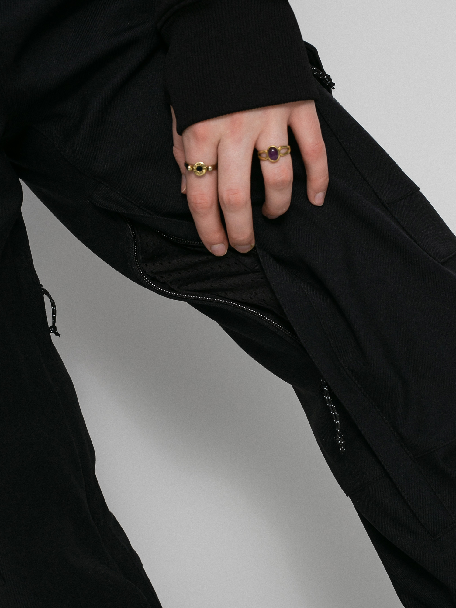 Damskie Spodnie snowboardowe Volcom Grace Stretch (black)