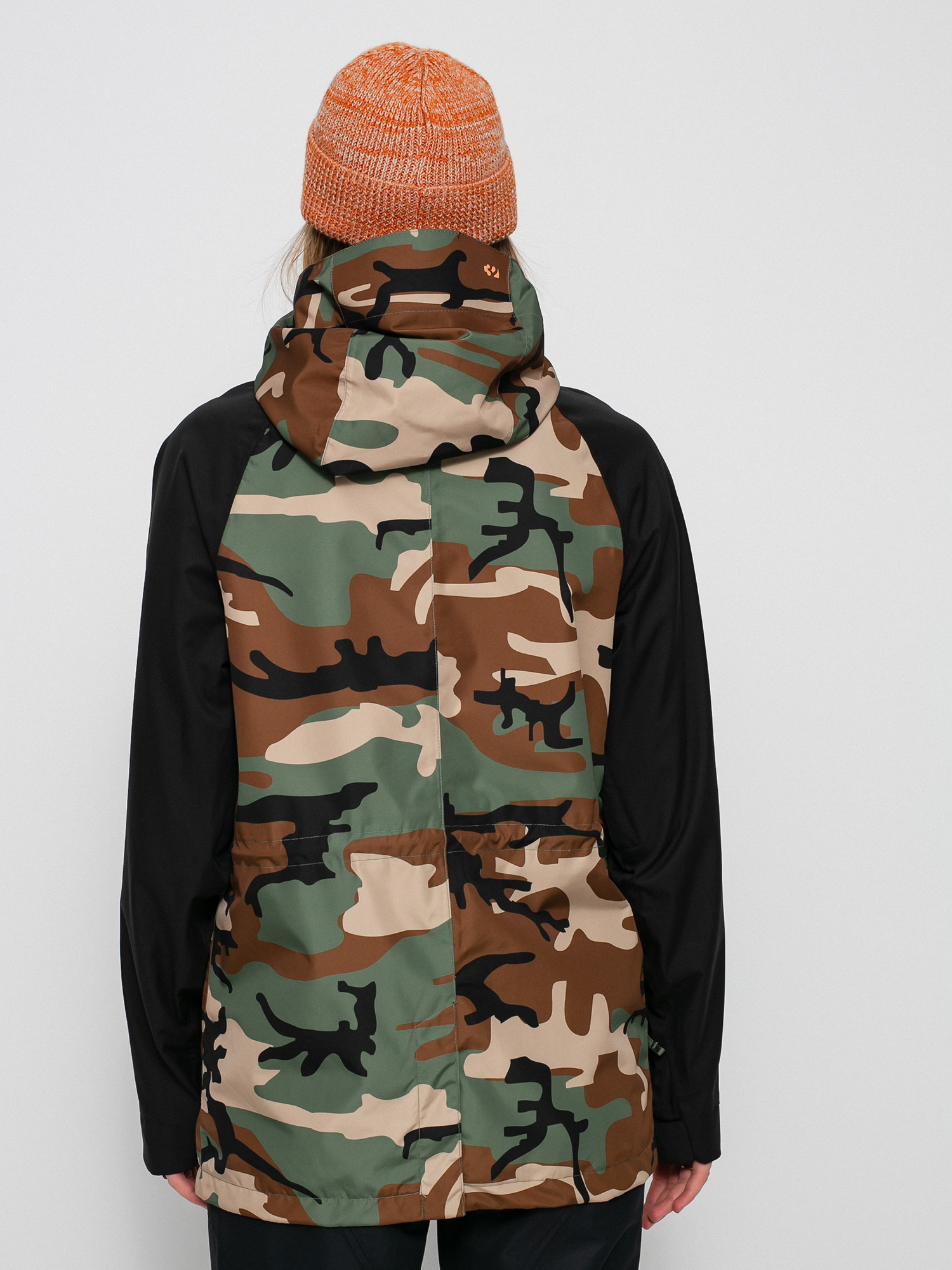 Damska Kurtka snowboardowa ThirtyTwo Ava (black/camo)