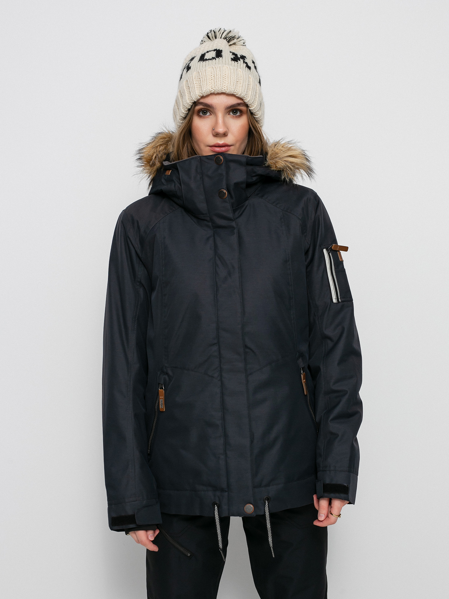 Damska Kurtka snowboardowa Roxy Meade (true black)