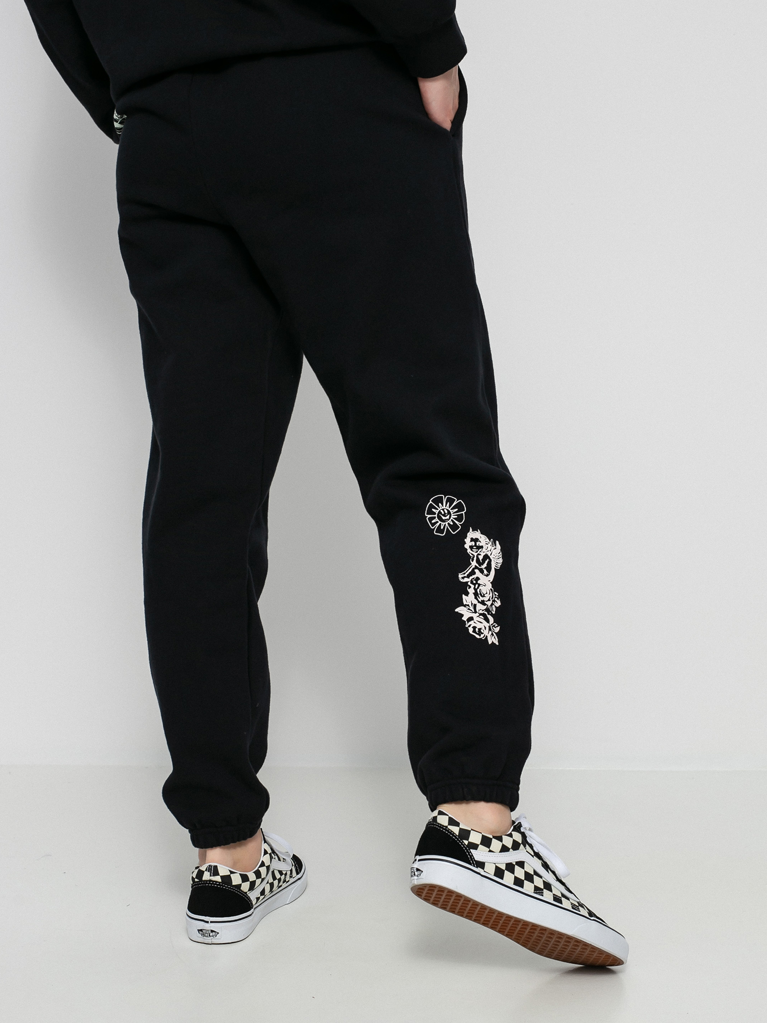 Spodnie RVCA Mash Up Sweats Wmn (black)