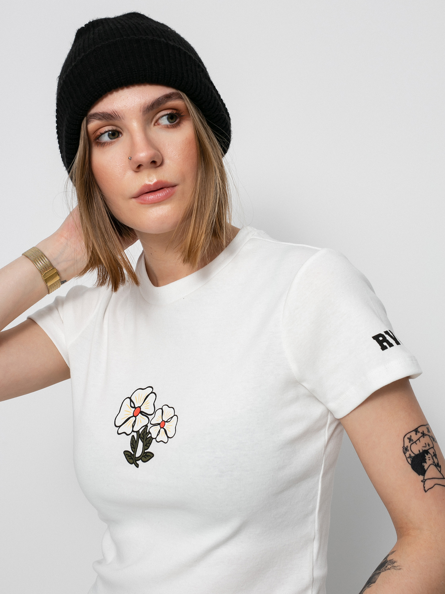 T-shirt RVCA Soft At Heart Wmn (vintage white)