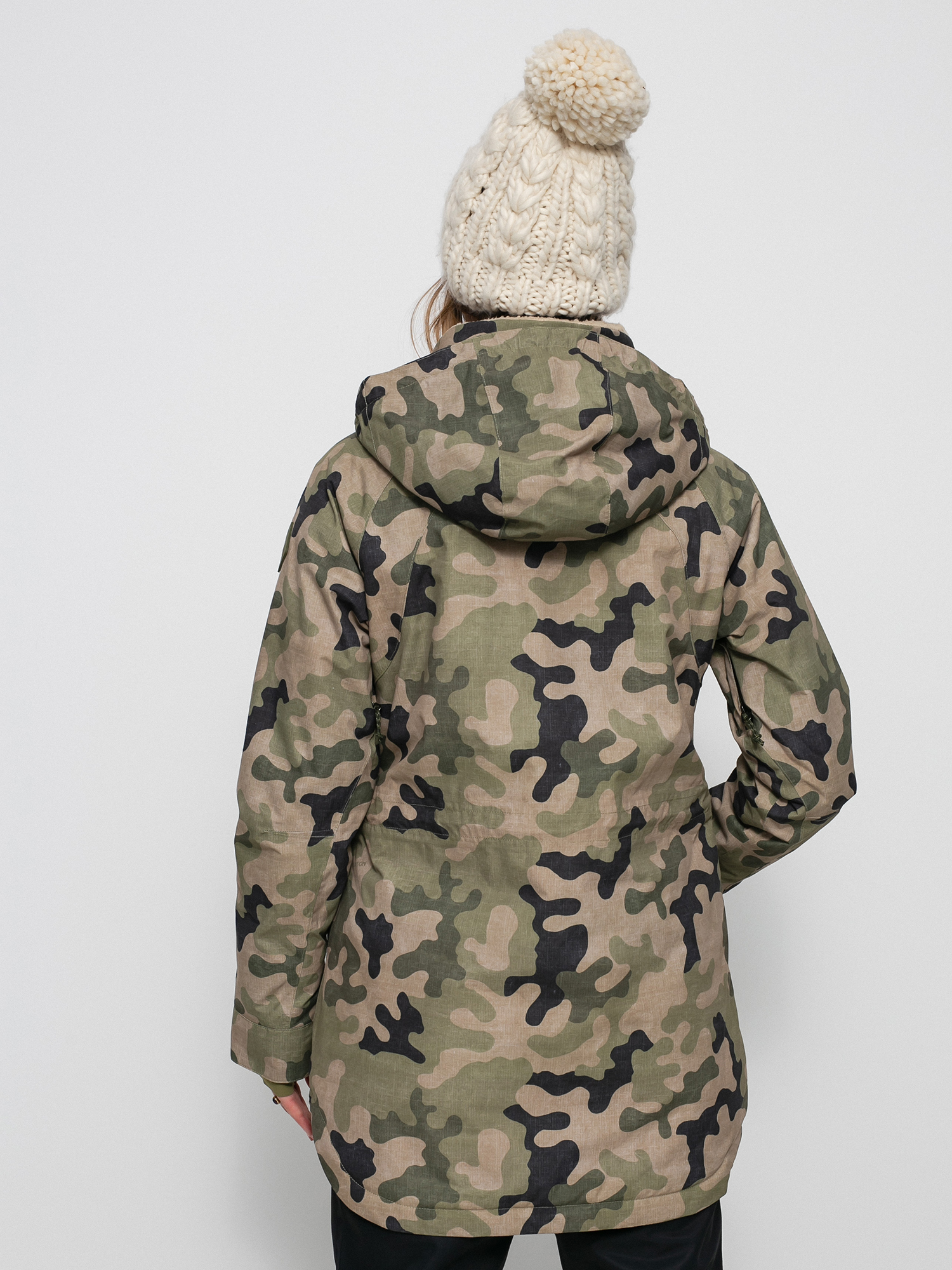 Damska Kurtka snowboardowa Burton Prowess (martini olive terra camo)