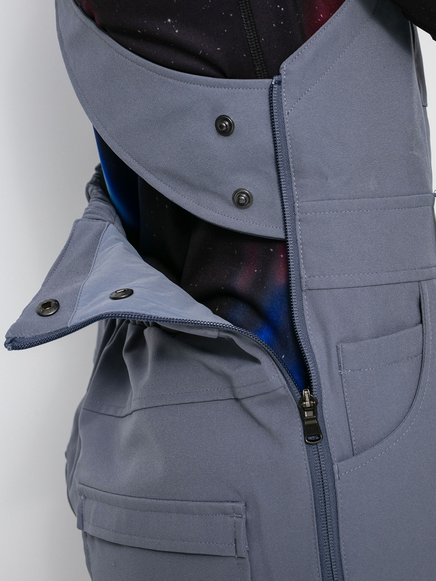 Damskie Spodnie snowboardowe Burton Avalon Bib (folkstone gray)
