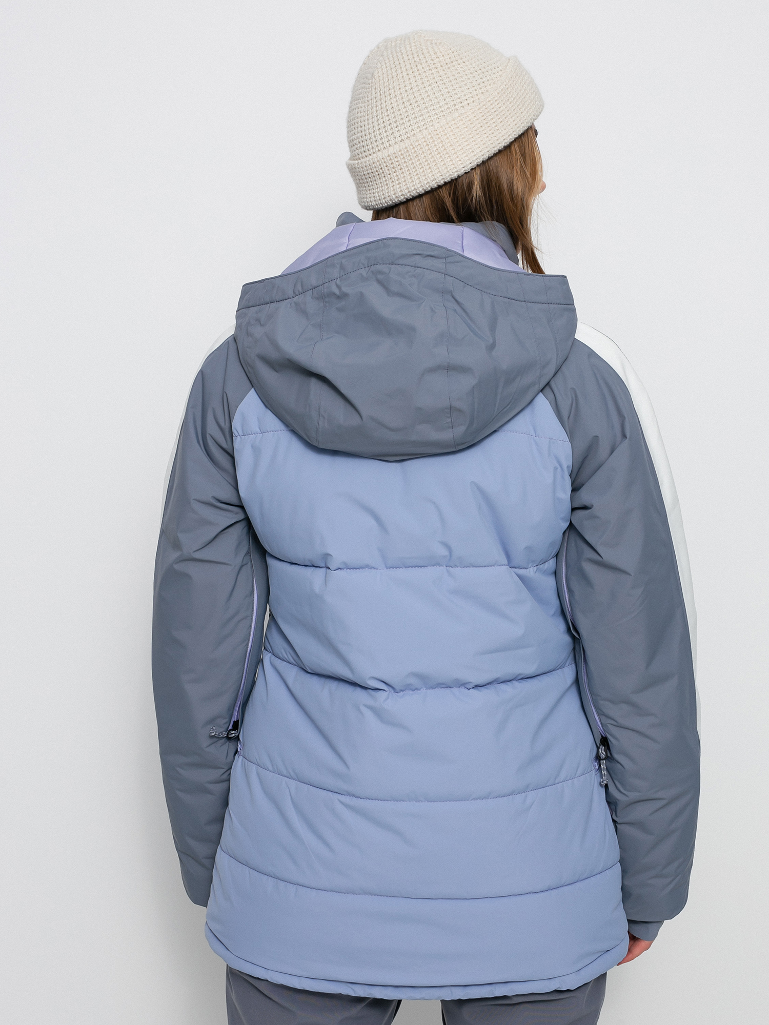 Damska Kurtka snowboardowa Burton Keelan (foxglove violet/folkstone gray)