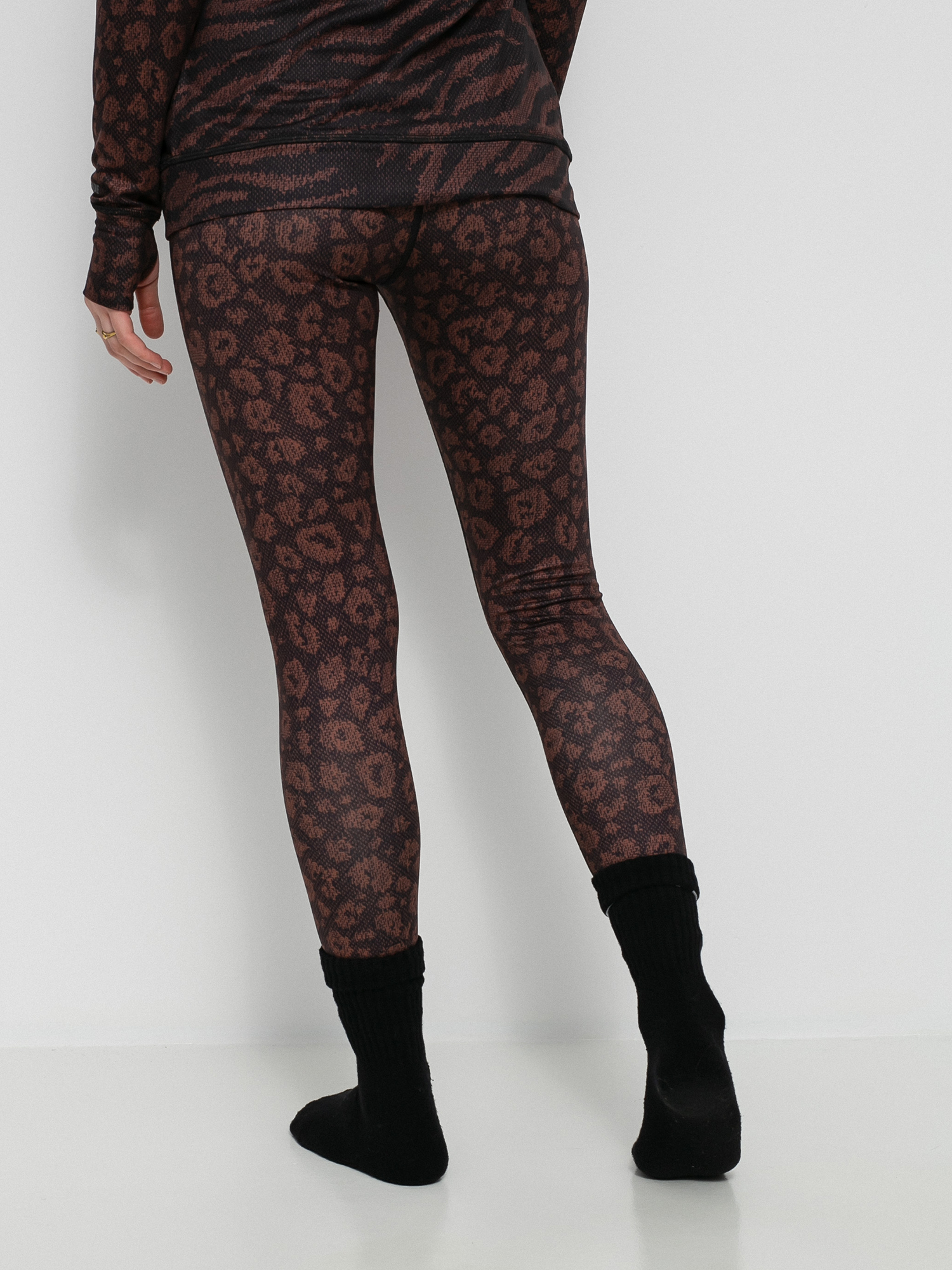 Damskie Legginsy aktywne Burton Midweight Base Layer (animal mashup)