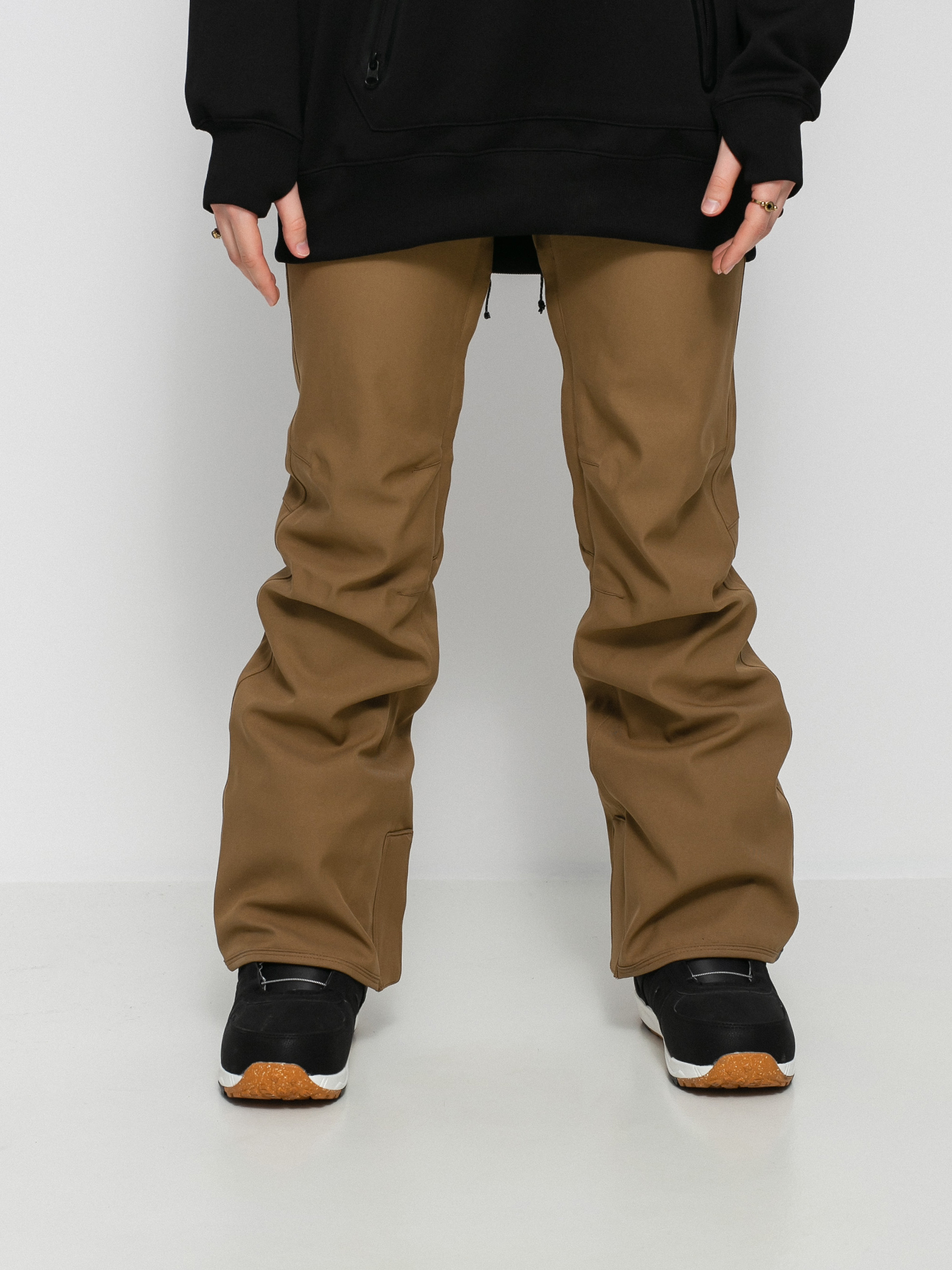 Damskie Spodnie snowboardowe Volcom Species Stretch (coffee)