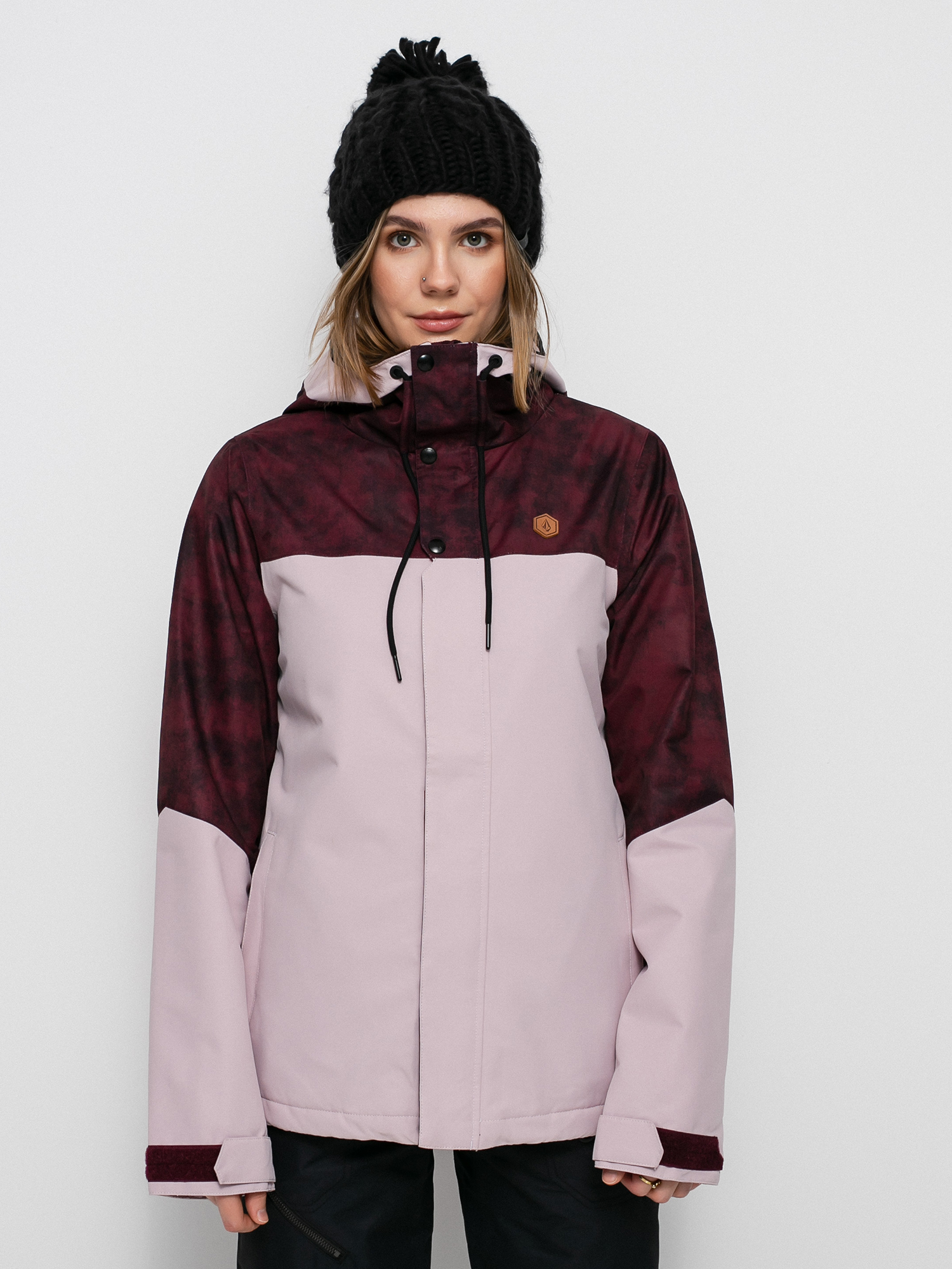 Damska Kurtka snowboardowa Volcom Bolt Ins (hazey pink)