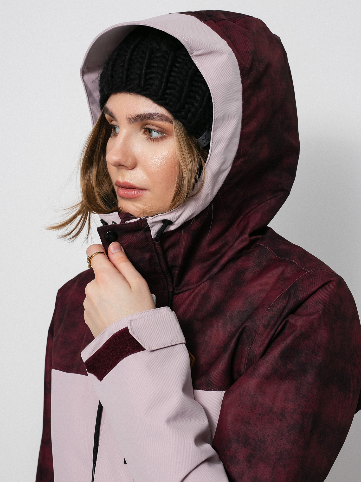 Damska Kurtka snowboardowa Volcom Bolt Ins (hazey pink)