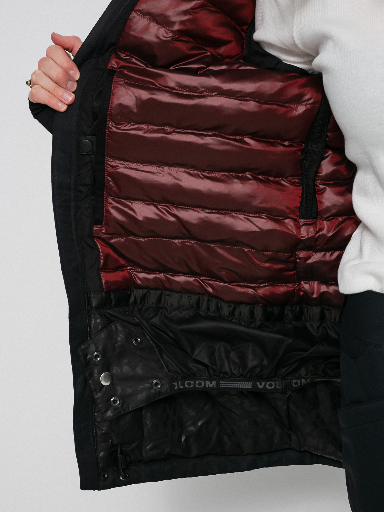 Damska Kurtka snowboardowa Volcom Pine 2L Tds Inf (black)