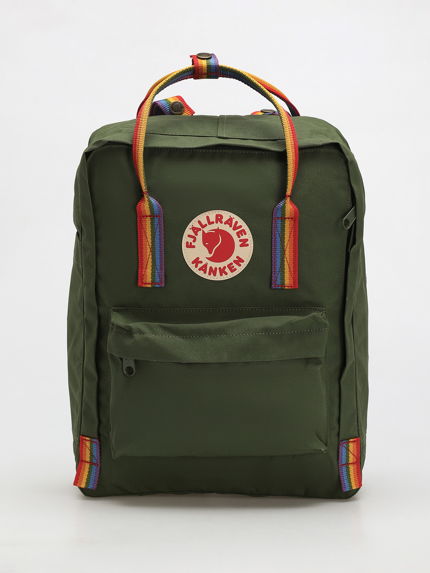 Plecak Fjallraven Kanken Rainbow (spruce green/rainbow pattern)