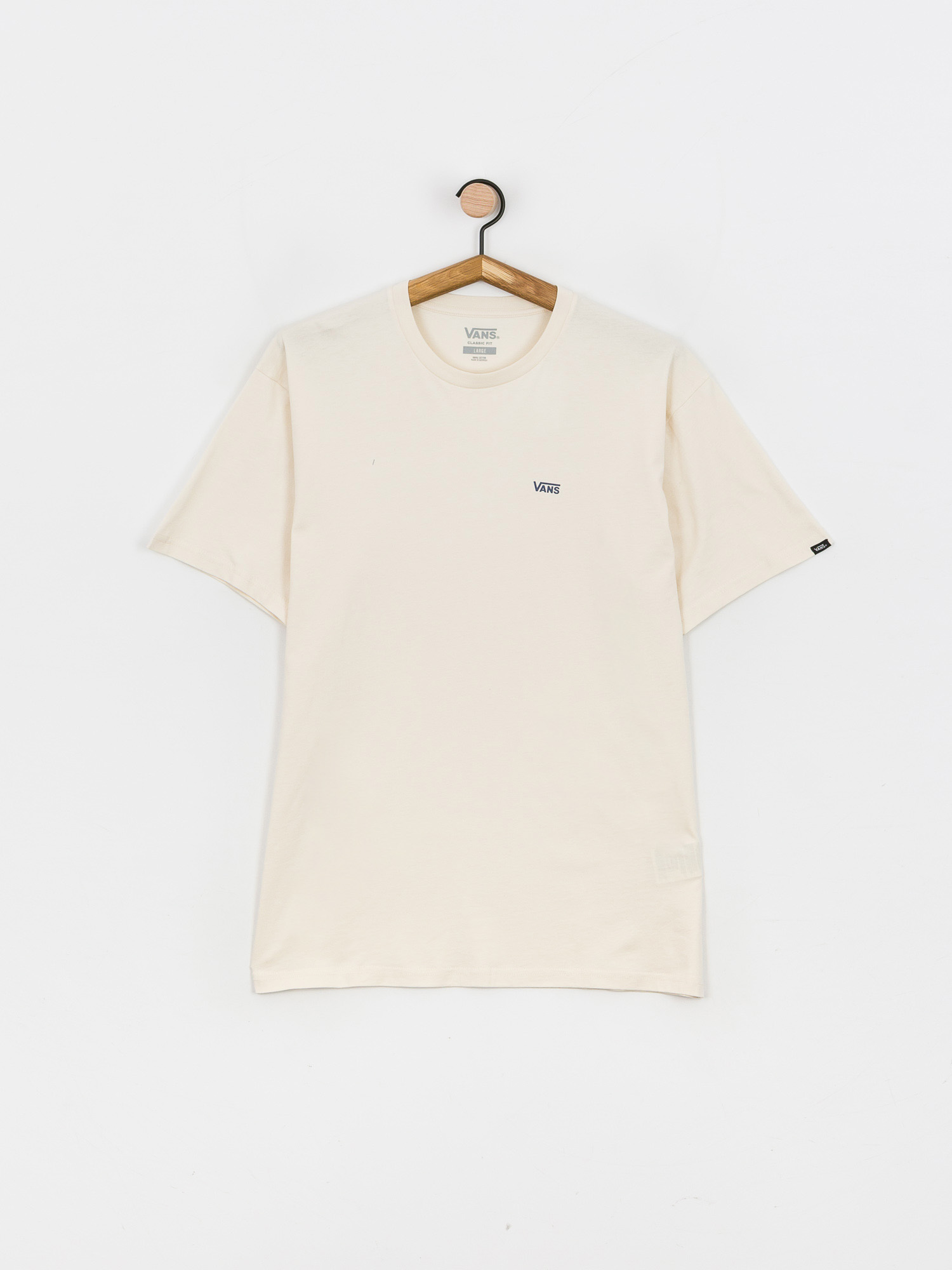 T-shirt Vans Left Chest Logo (antique white)