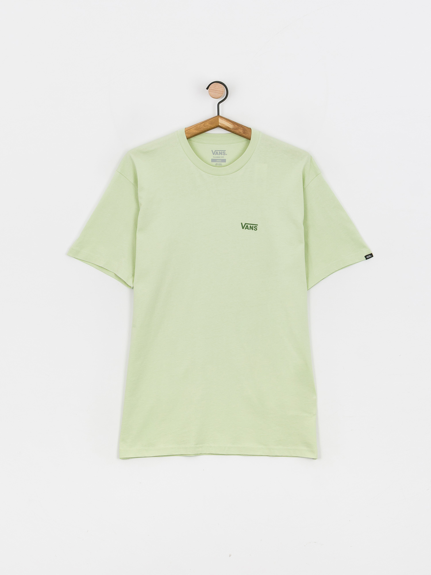 T-shirt Vans Left Chest Logo Plus (celadon green)