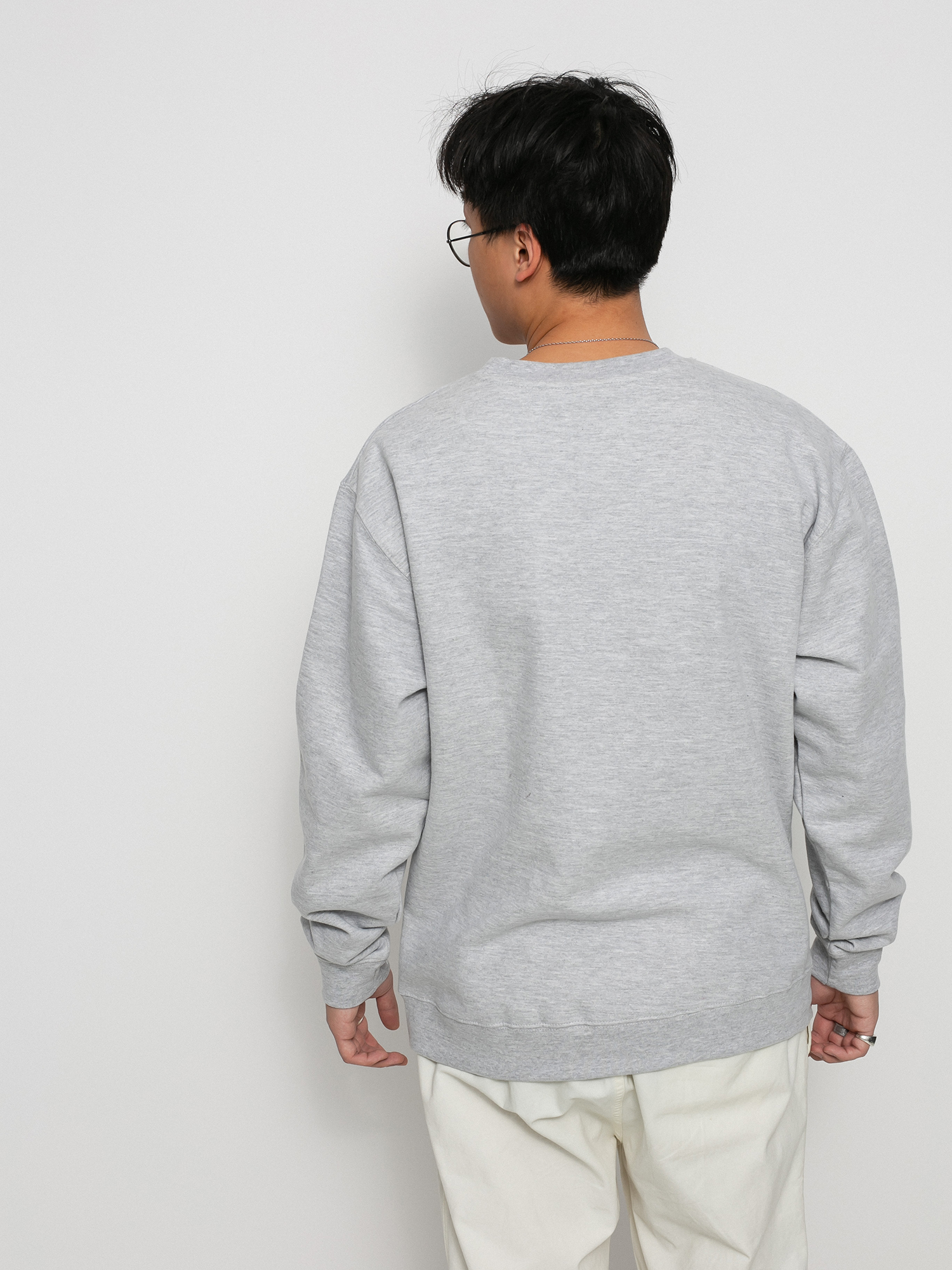Bluza Alltimers Ny Canada Crew (heather grey)