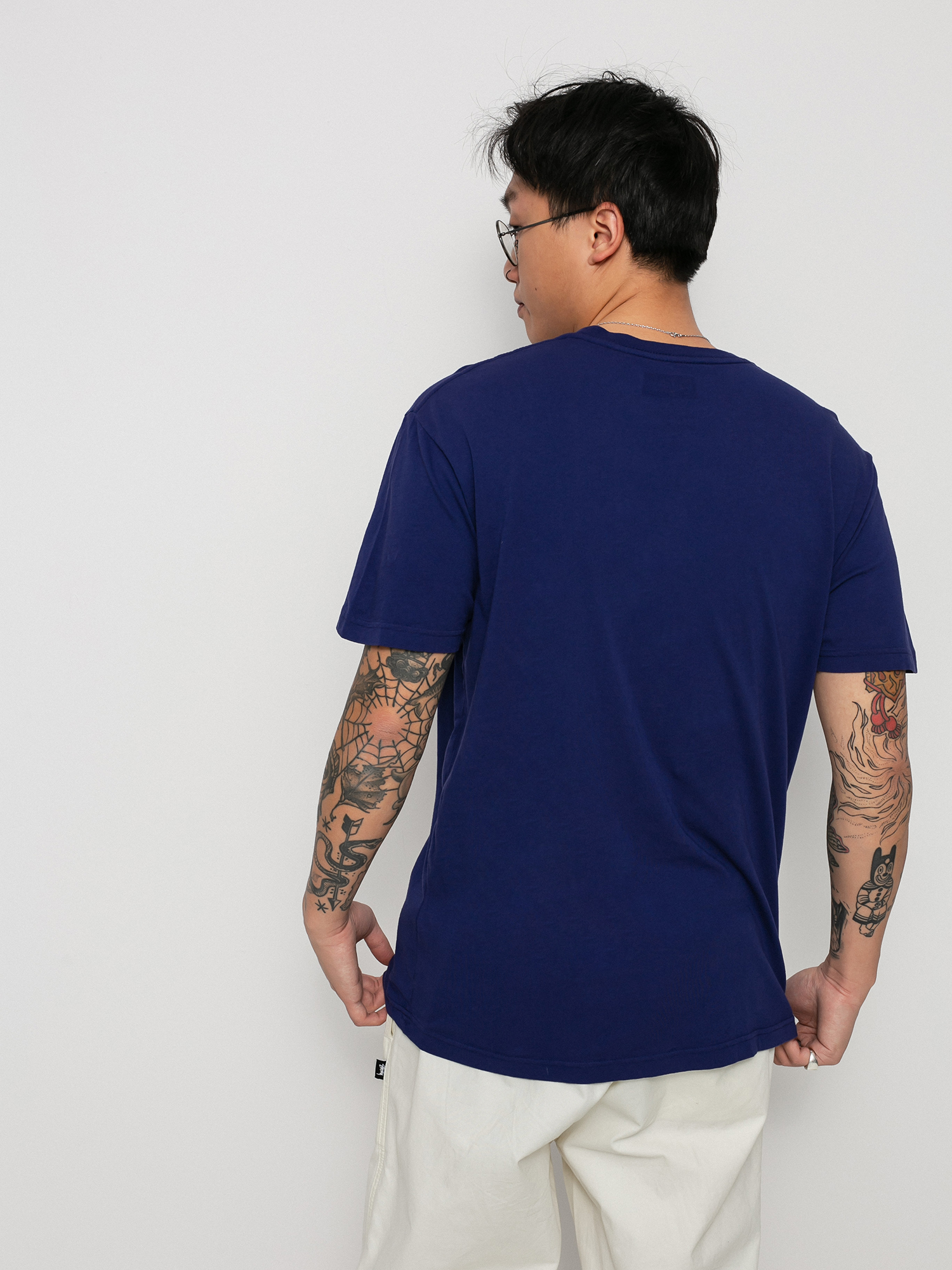 T-shirt Etnies Icon Pocket Wash (blue)