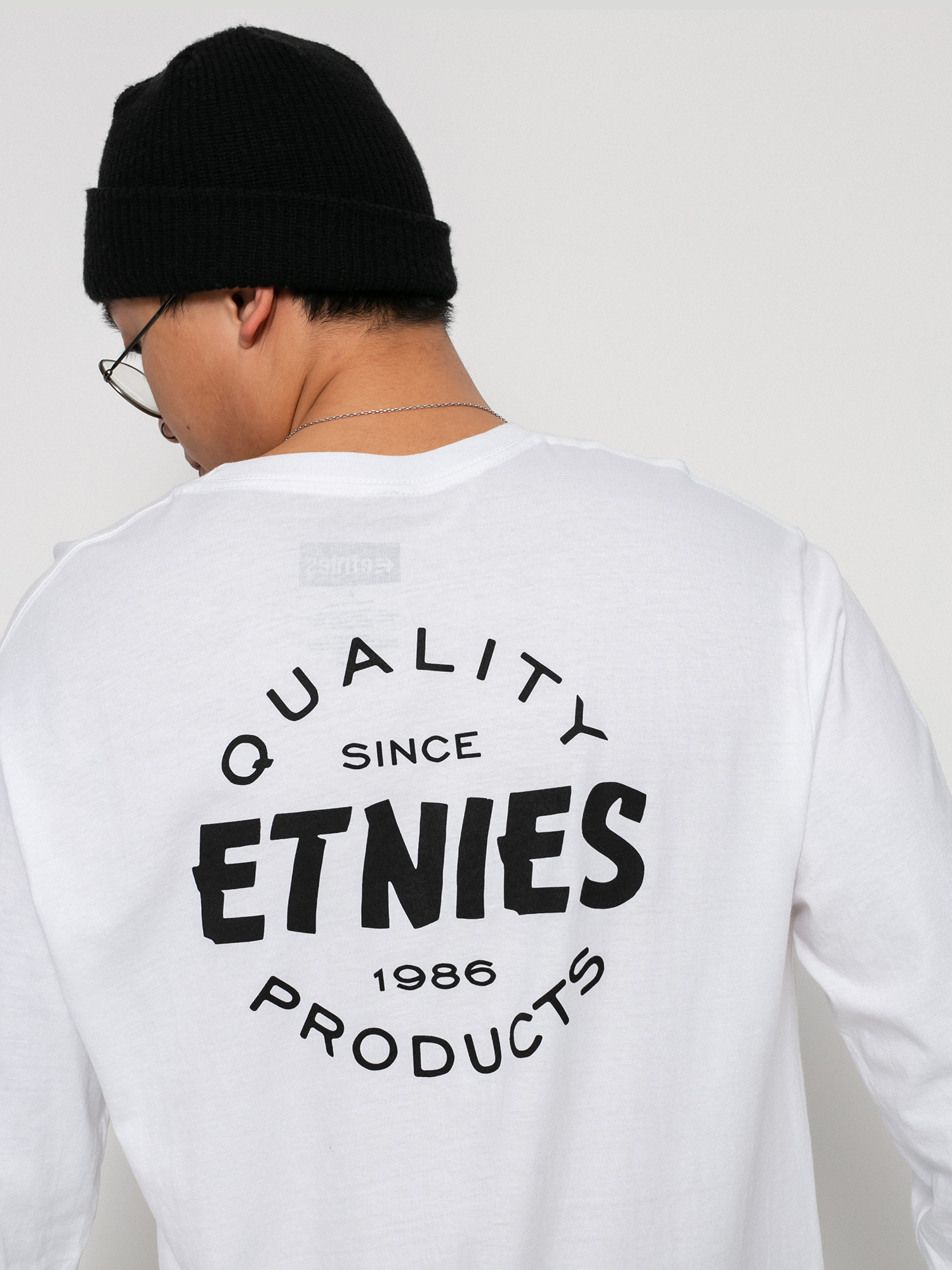 Longsleeve Etnies Quality Control (grey/heather)