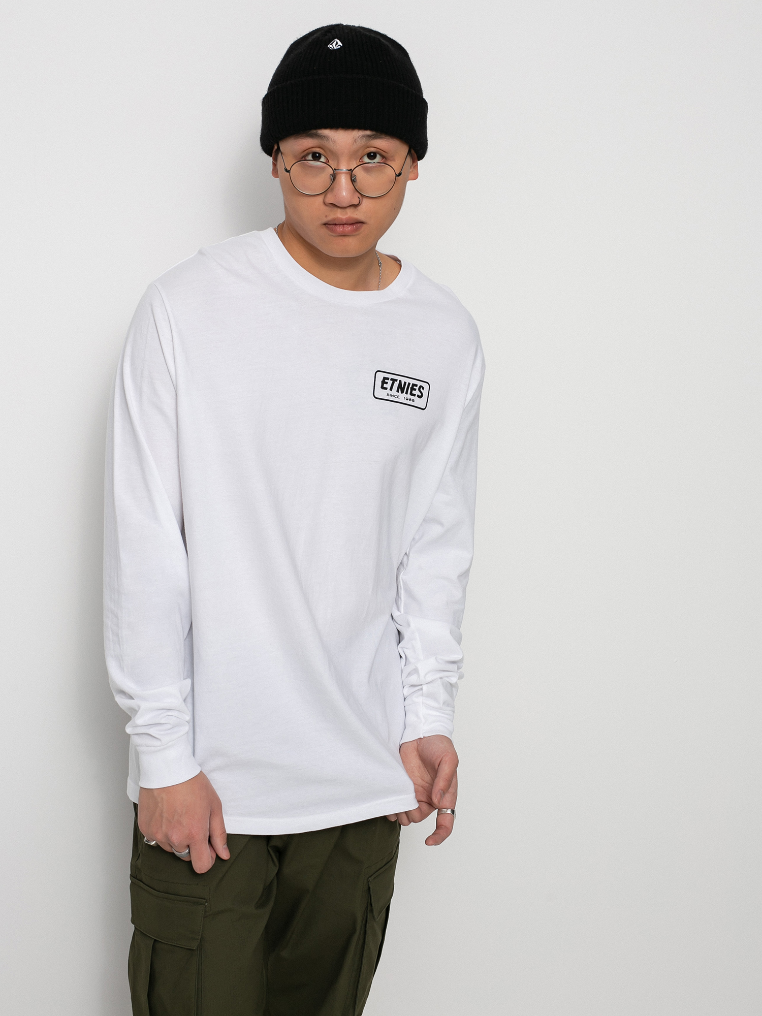 Longsleeve Etnies Quality Control (grey/heather)