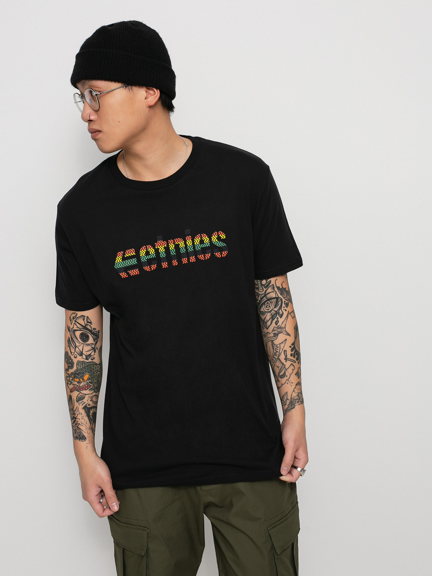 T-shirt Etnies Grizzly Ecorp (black)