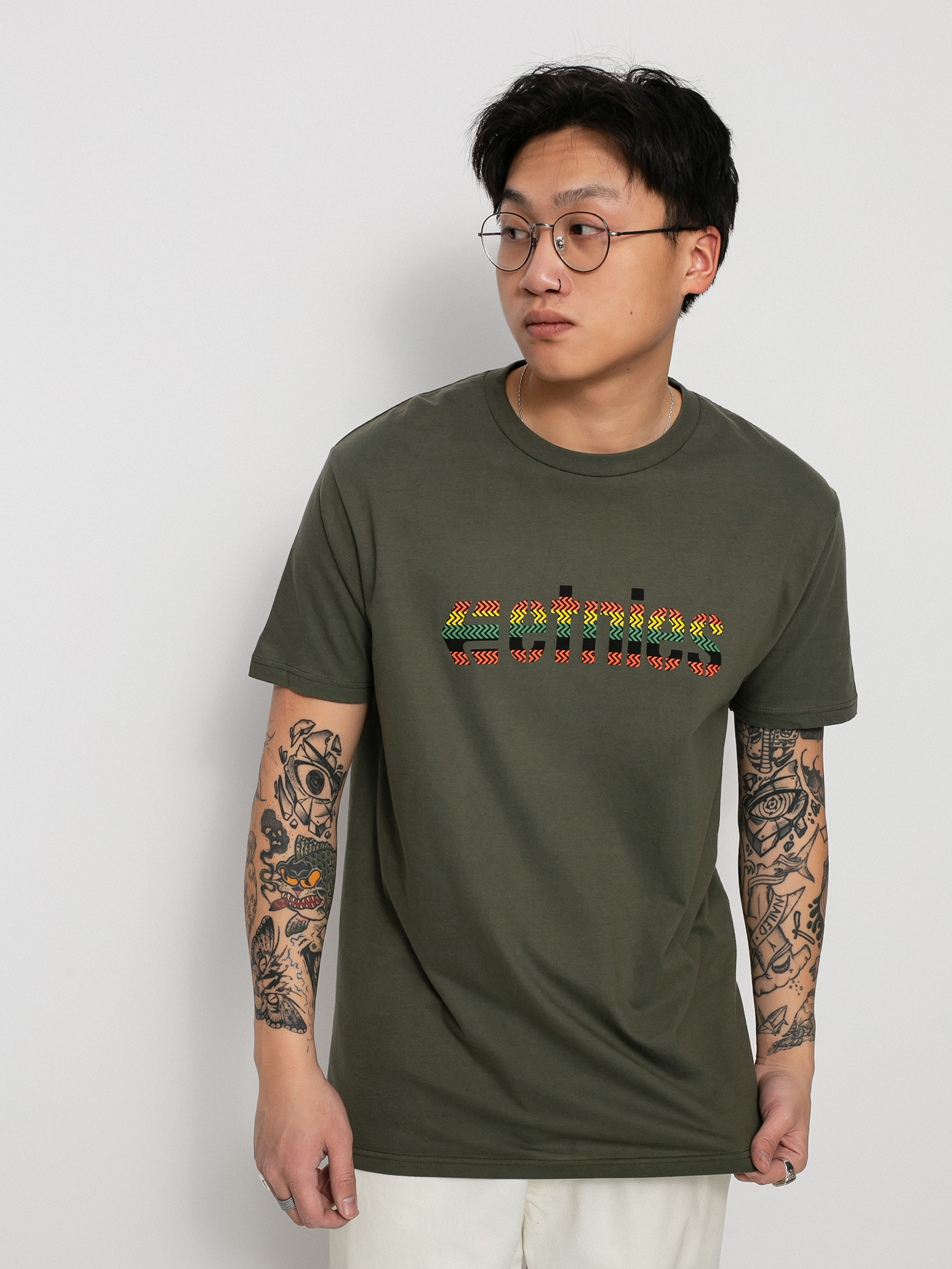 T-shirt Etnies Grizzly Ecorp (military)