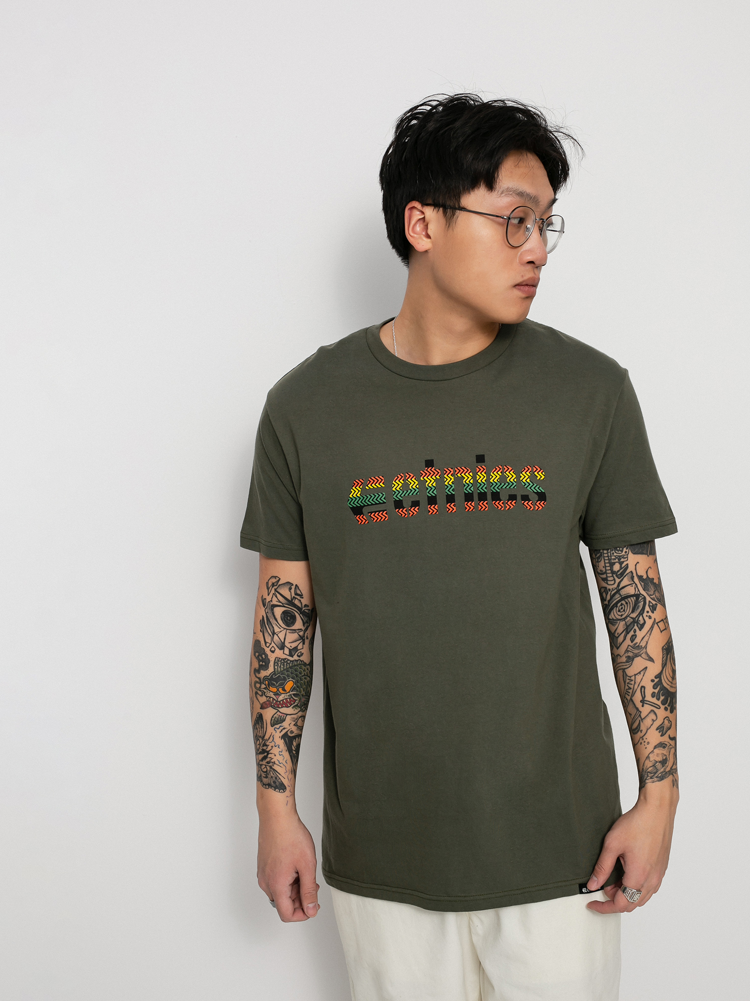 T-shirt Etnies Grizzly Ecorp (military)