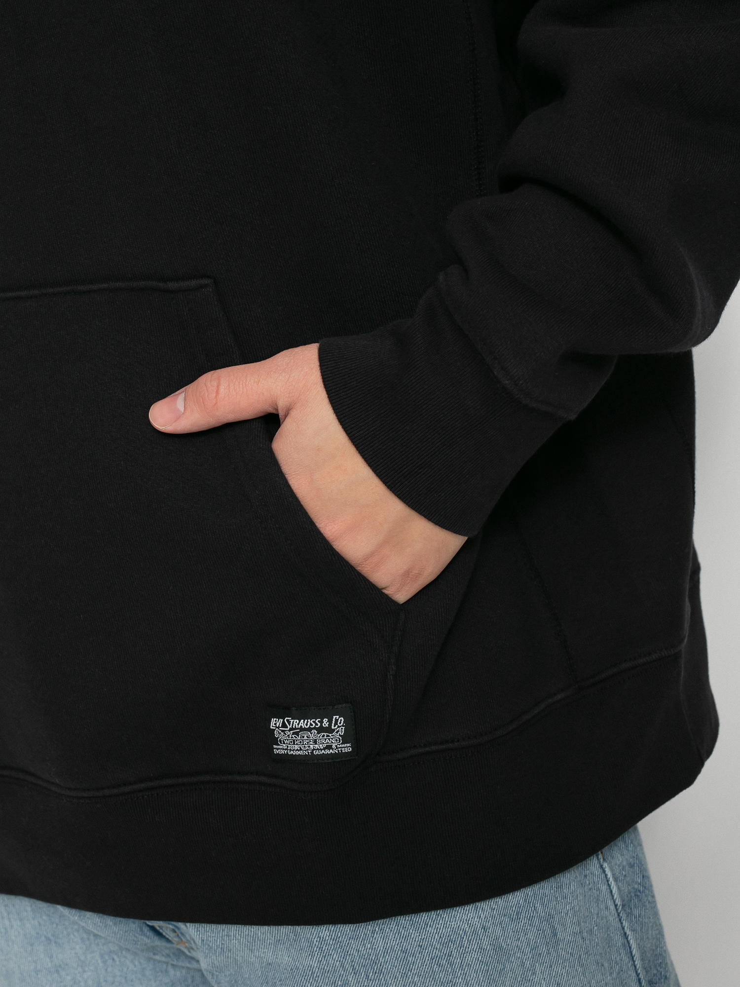 Bluza z kapturem Levi's® Lsc HD (anthracite night)