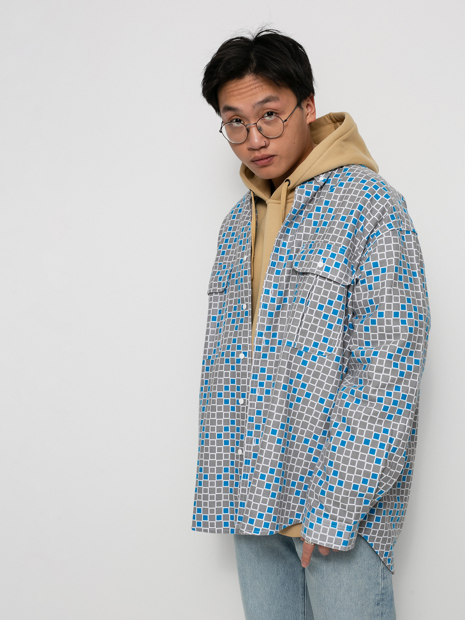 Koszula Levi's® Skate Woven (gray blue)