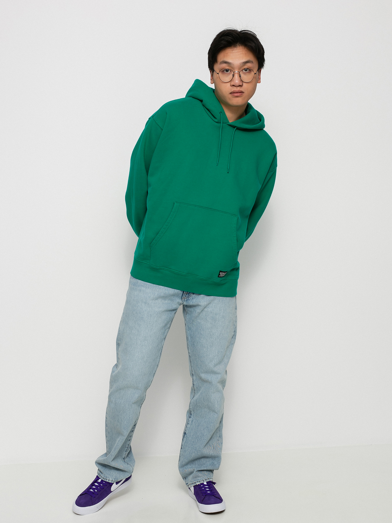 Bluza z kapturem Levi's® Skate HD (green light)