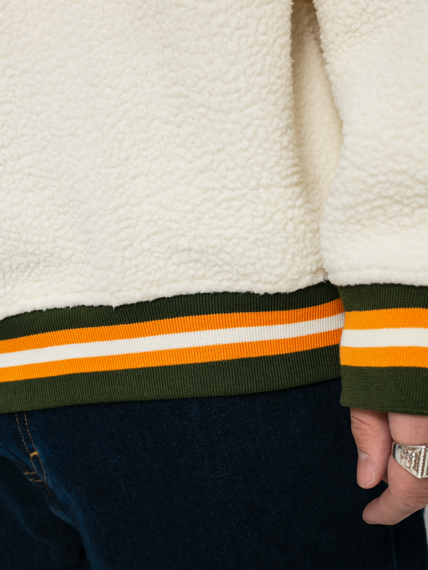 Bluza Levi's® Sherpa Tipped (true tipping moss)