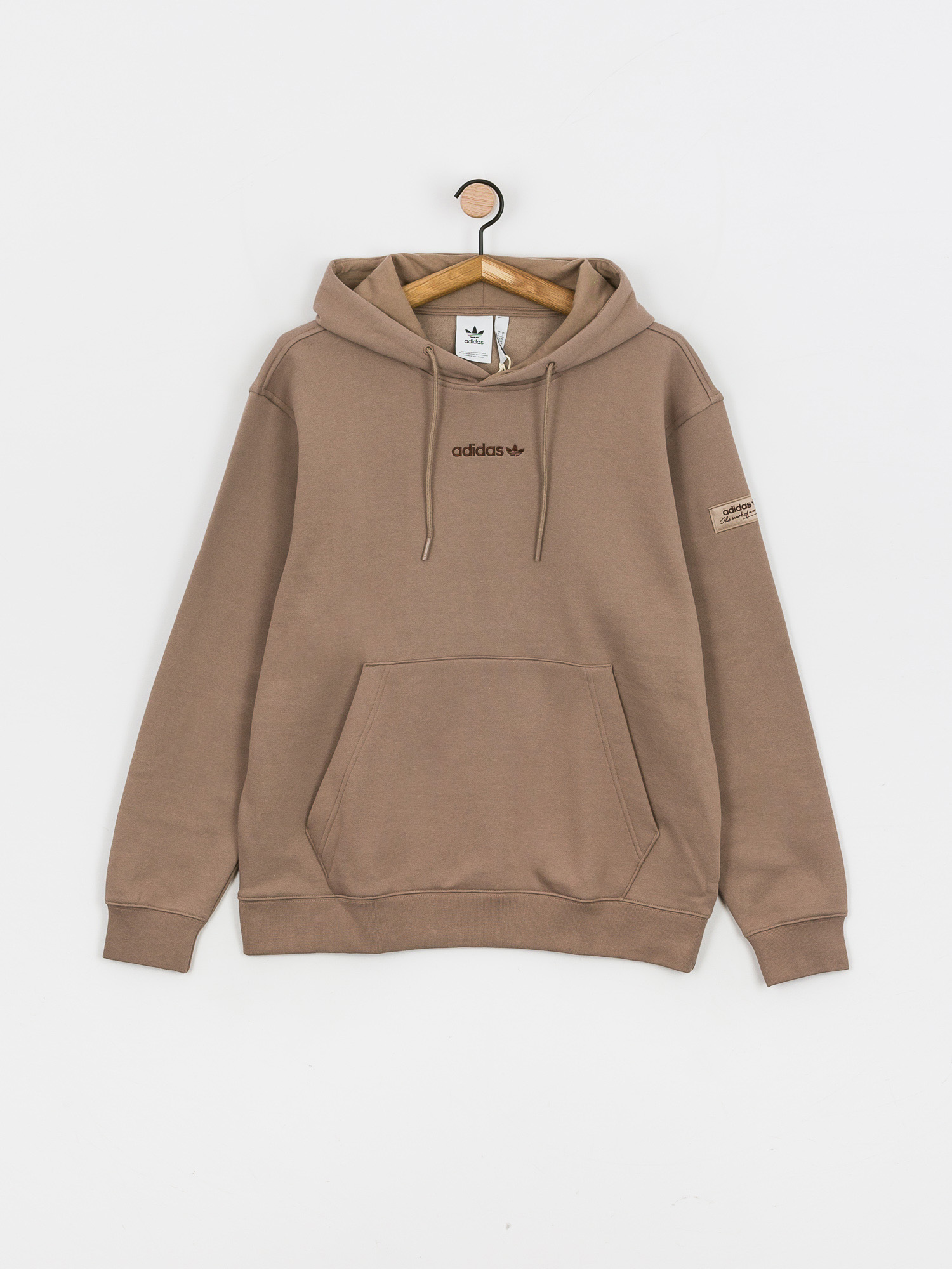 Bluza z kapturem adidas Originals TRF Linear HD (chalky brown)