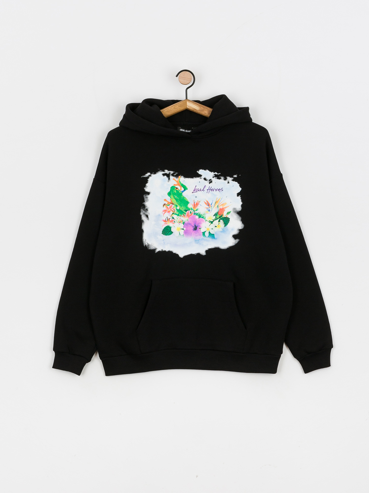 Bluza z kapturem Local Heroes Lost In Paradise HD Wmn (black)