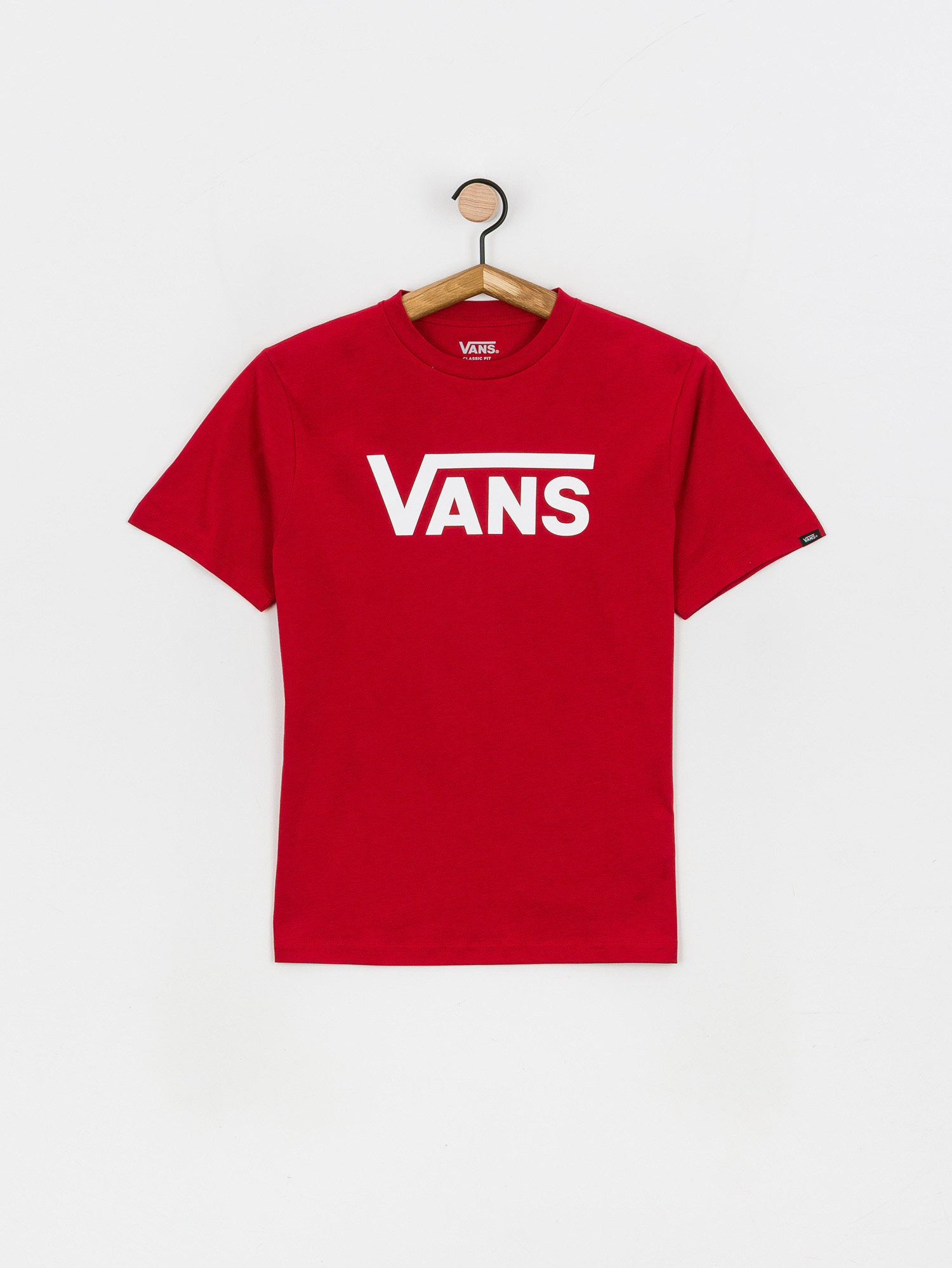 T-shirt Vans Classic JR (chili pepper/white)
